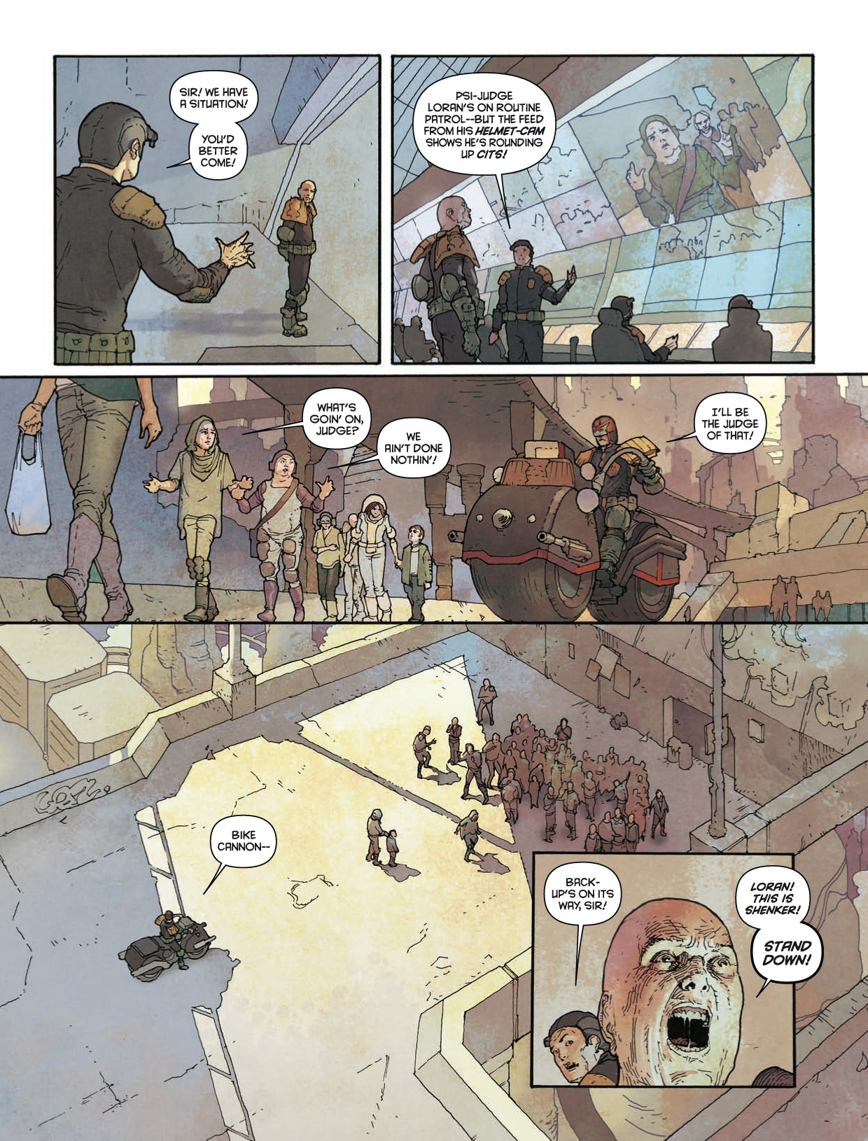 Read online Judge Dredd Megazine (Vol. 5) comic -  Issue #347 - 56