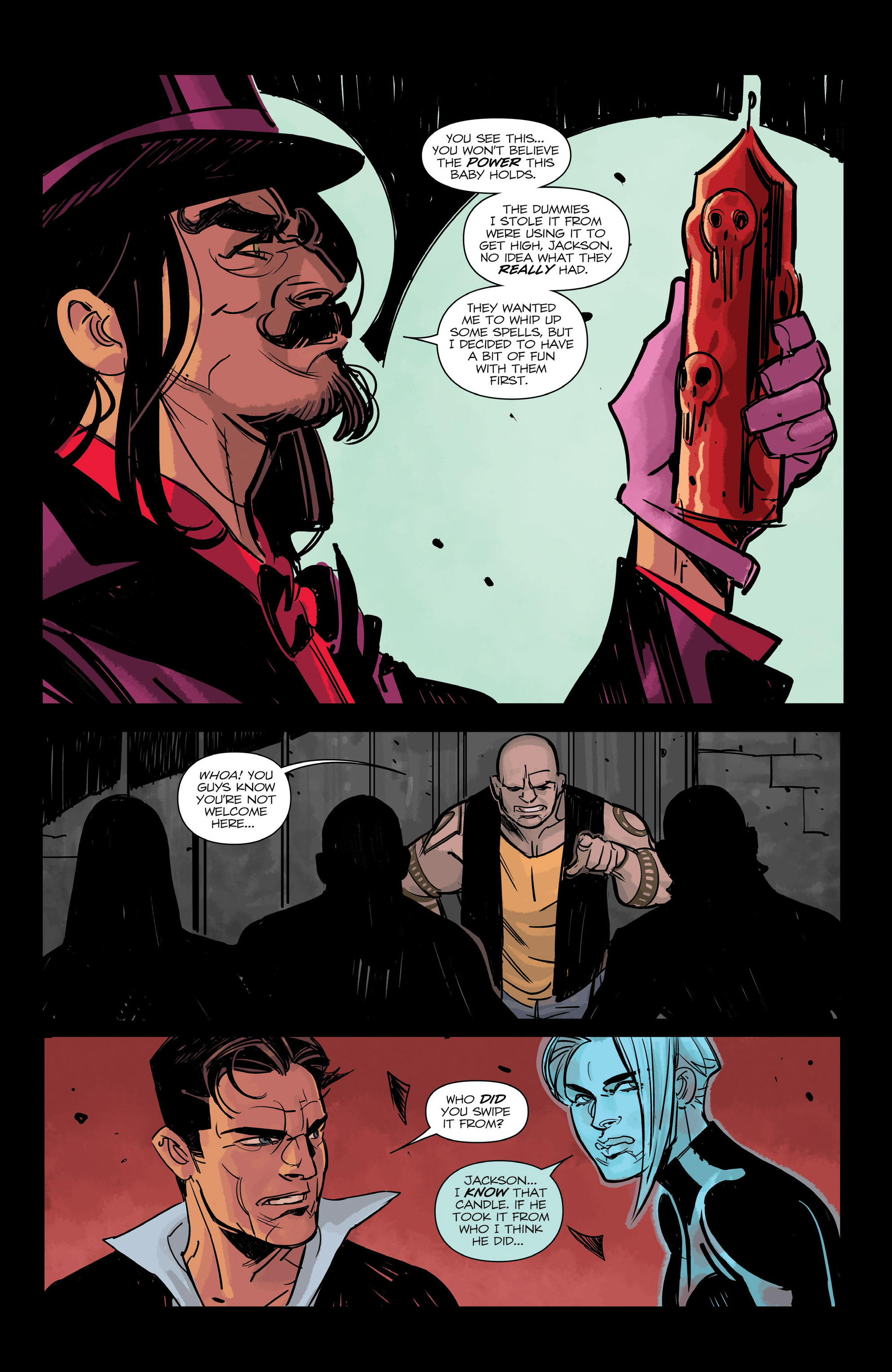 Read online Ghosted comic -  Issue #13 - 19