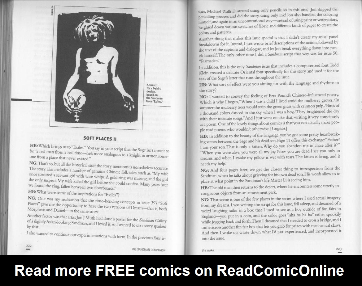 Read online The Sandman Companion comic -  Issue # TPB - 126