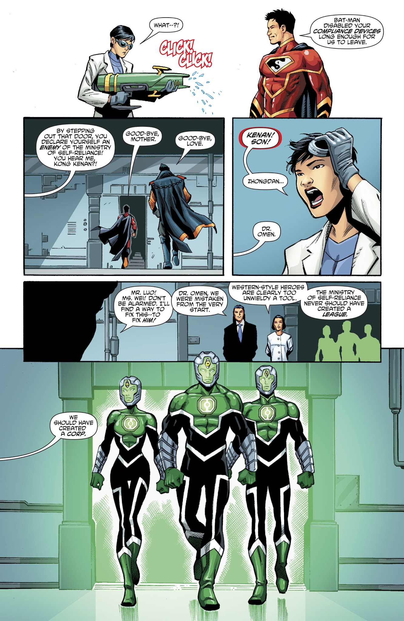 Read online New Super-Man comic -  Issue #18 - 21