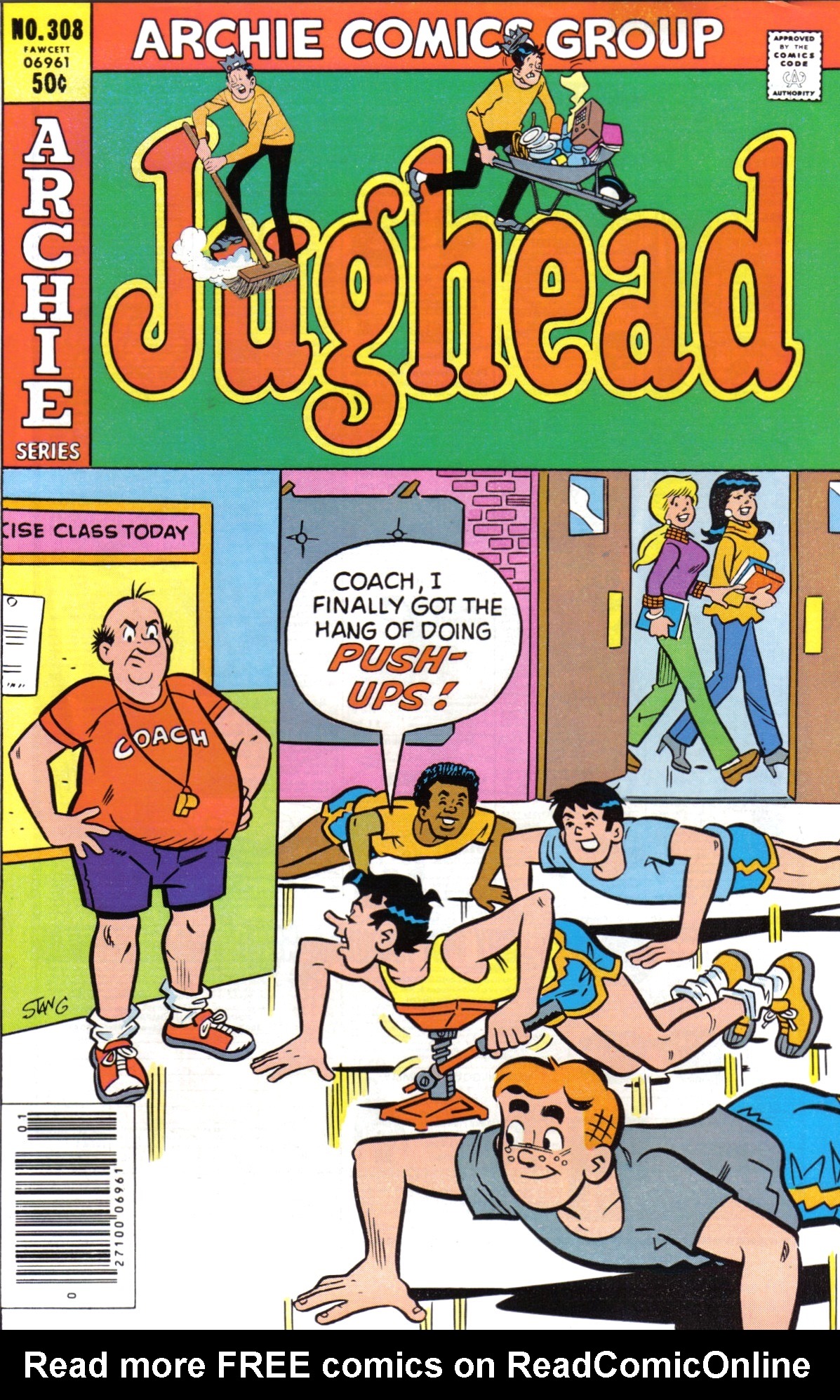 Read online Jughead (1965) comic -  Issue #308 - 1