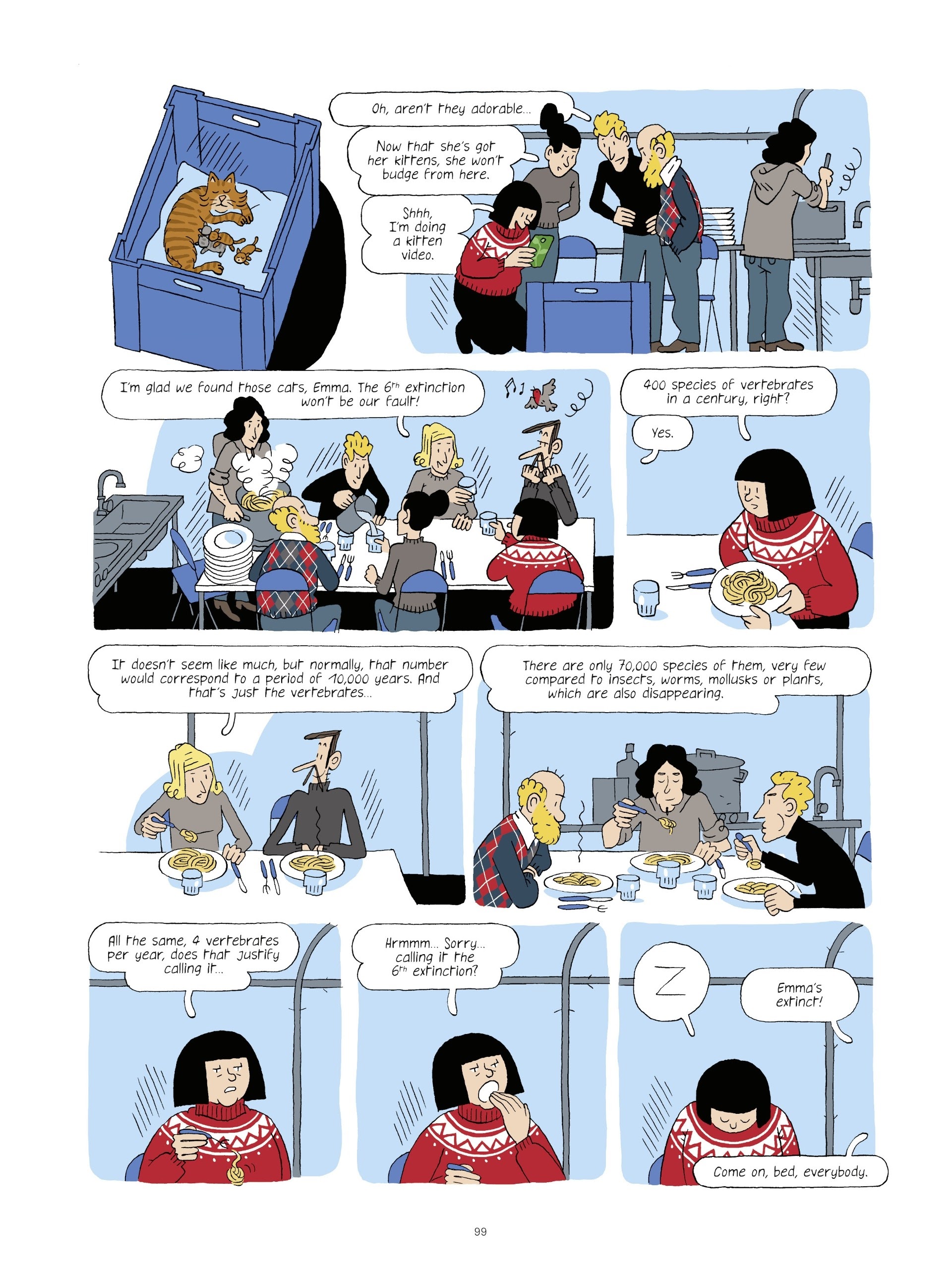 Read online Extinctions: Twilight of the Species comic -  Issue # TPB - 98