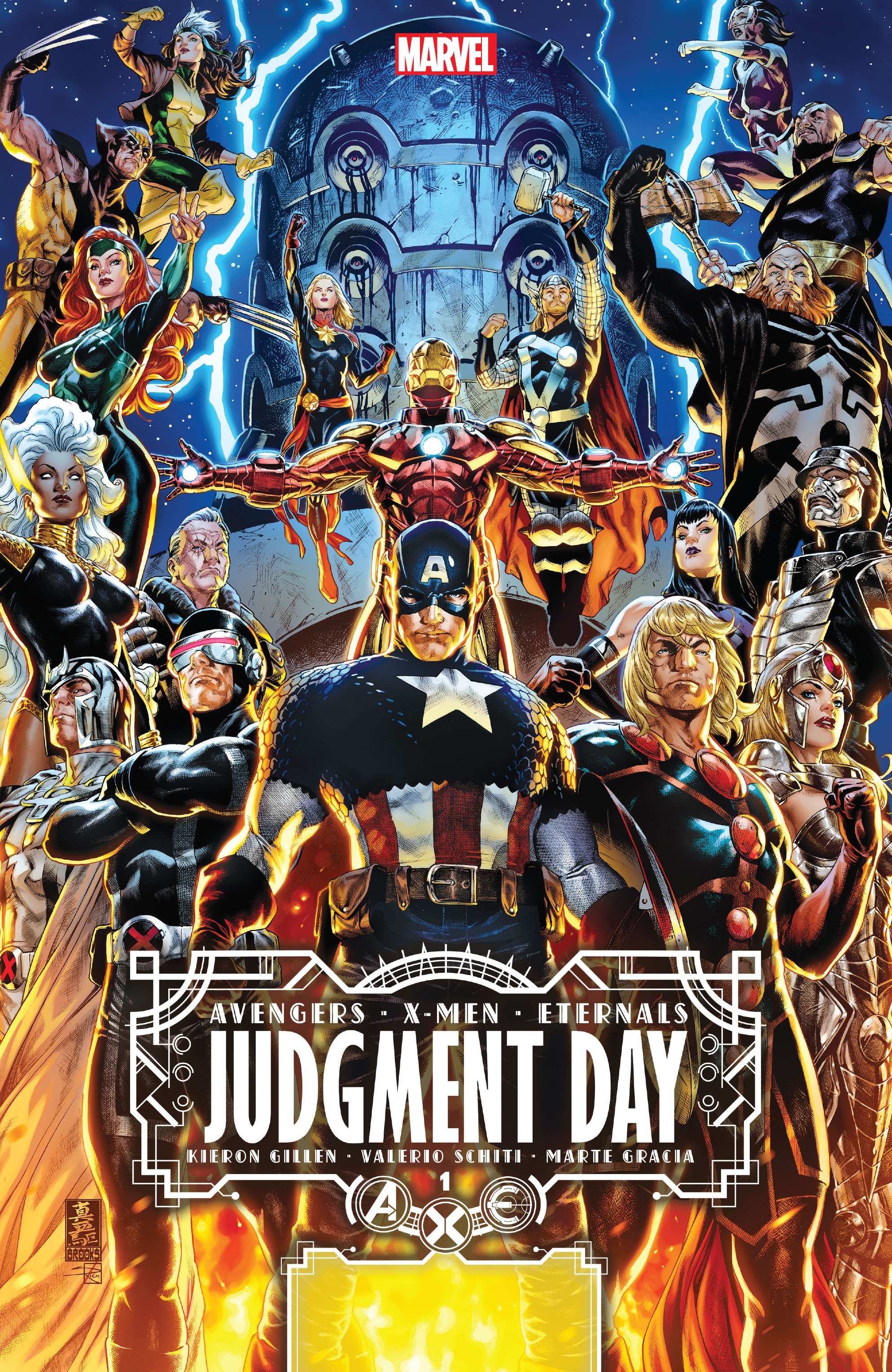Read online A.X.E.: Judgment Day comic -  Issue #1 - 1