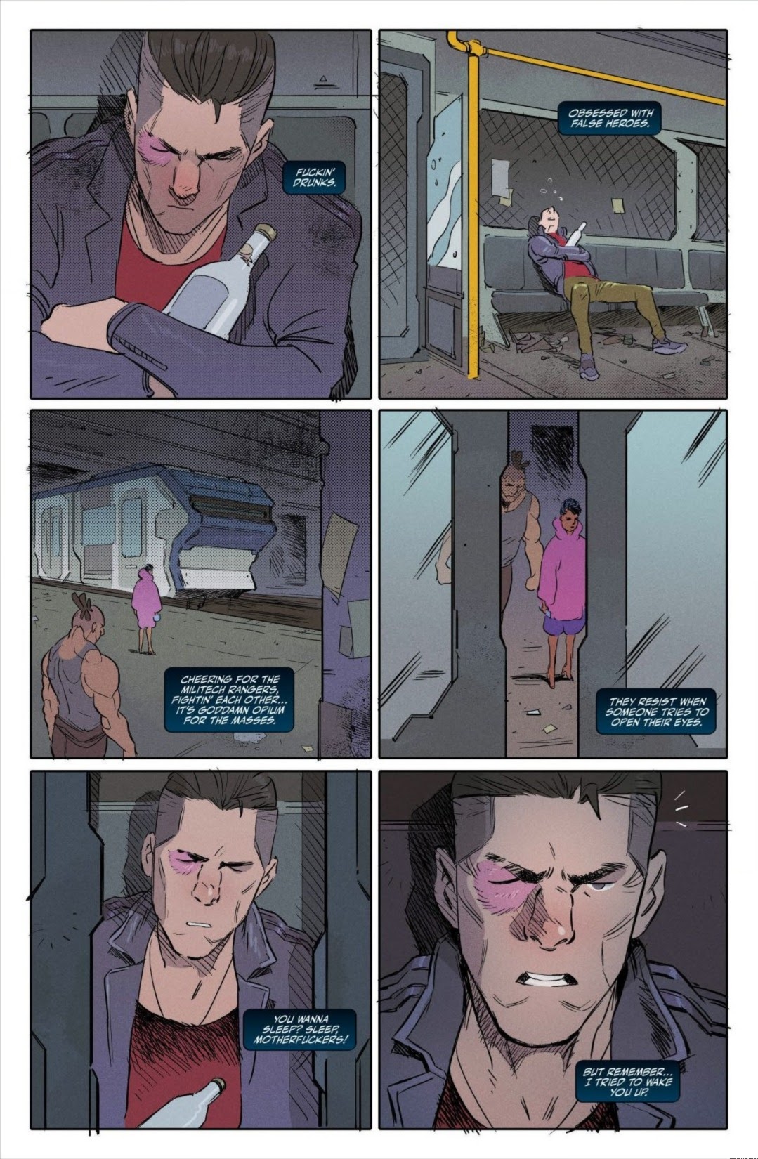 Read online Cyberpunk 2077: Where’s Johnny comic -  Issue #1 - 7