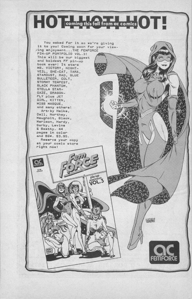 Read online Femforce comic -  Issue #32 - 41