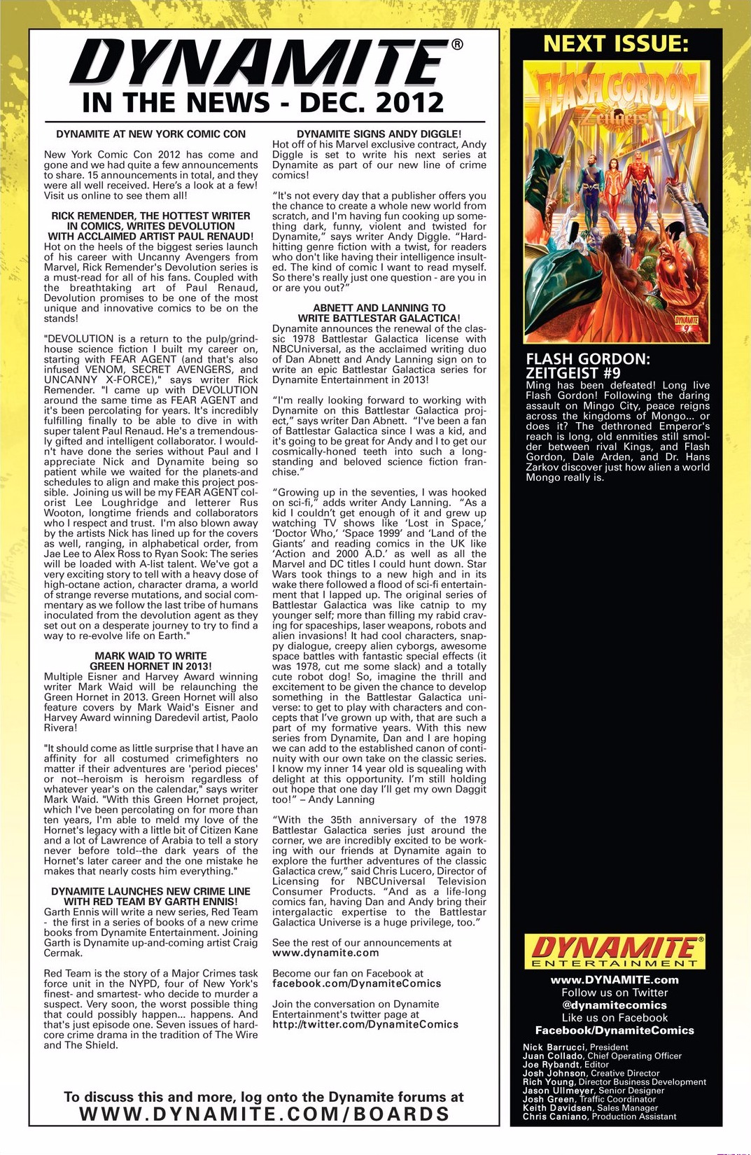Read online Flash Gordon: Zeitgeist comic -  Issue # TPB - 209