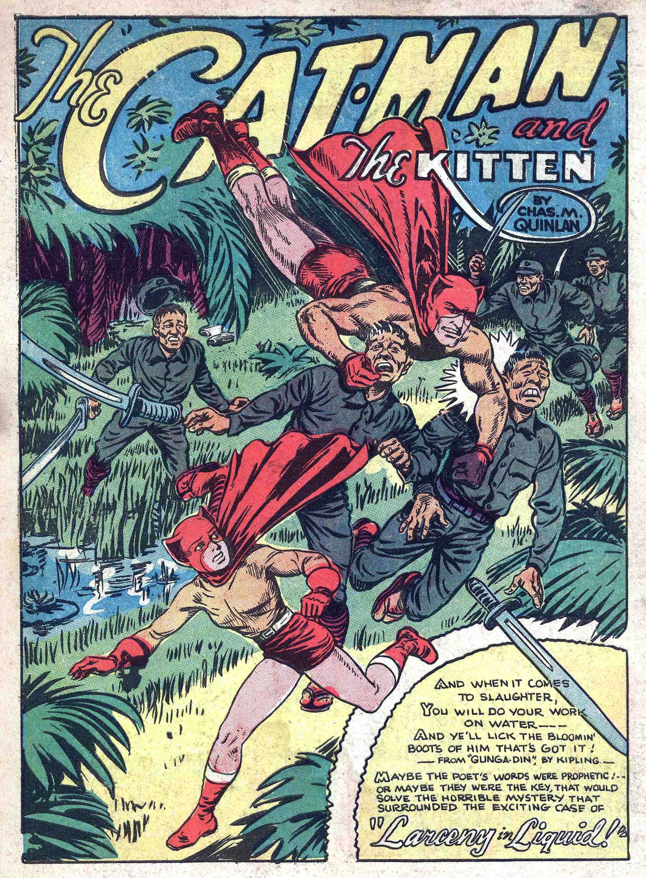 Read online Cat-Man Comics comic -  Issue #20 - 2
