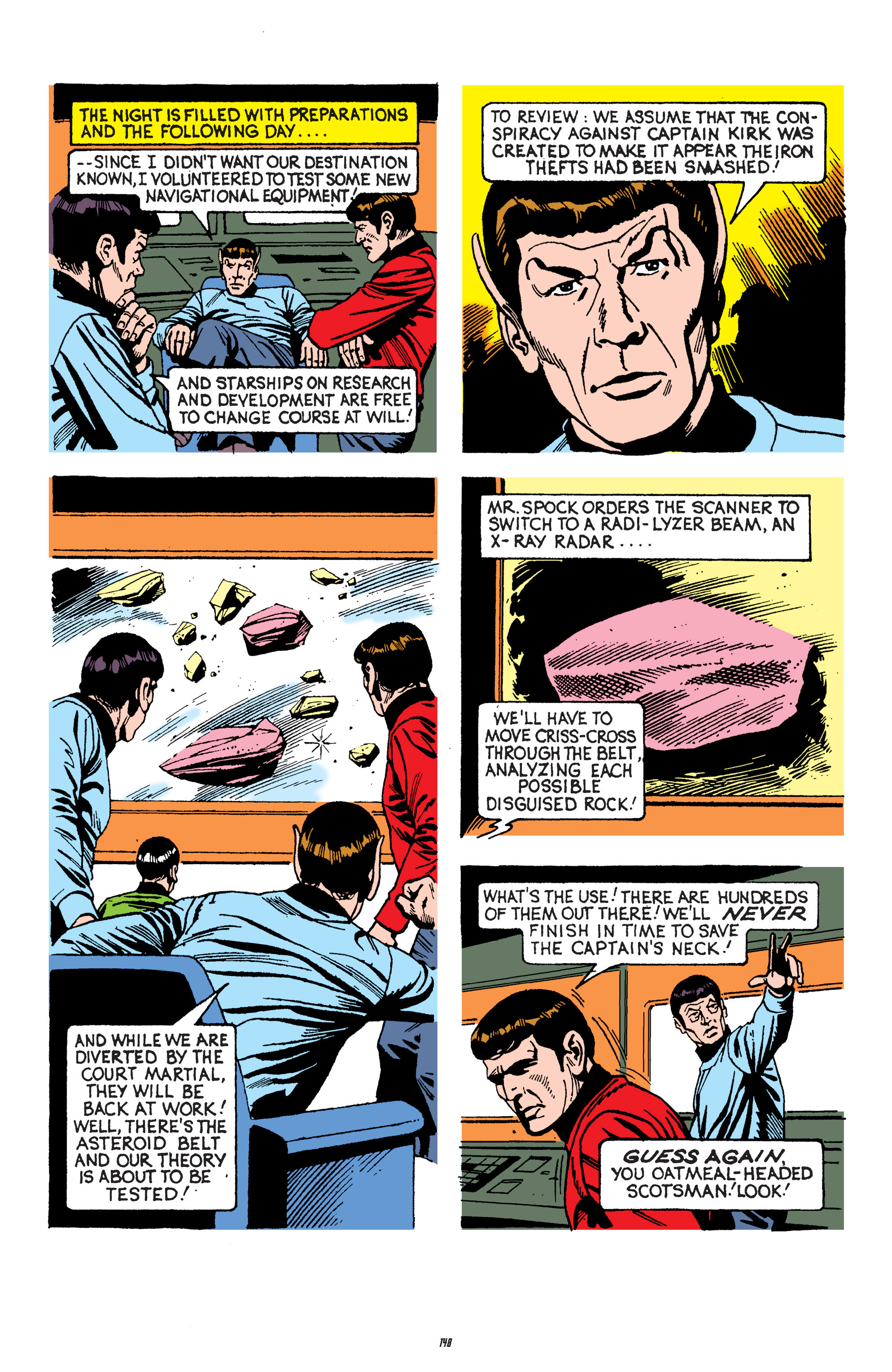 Read online Star Trek Archives comic -  Issue # TPB 4 - 148