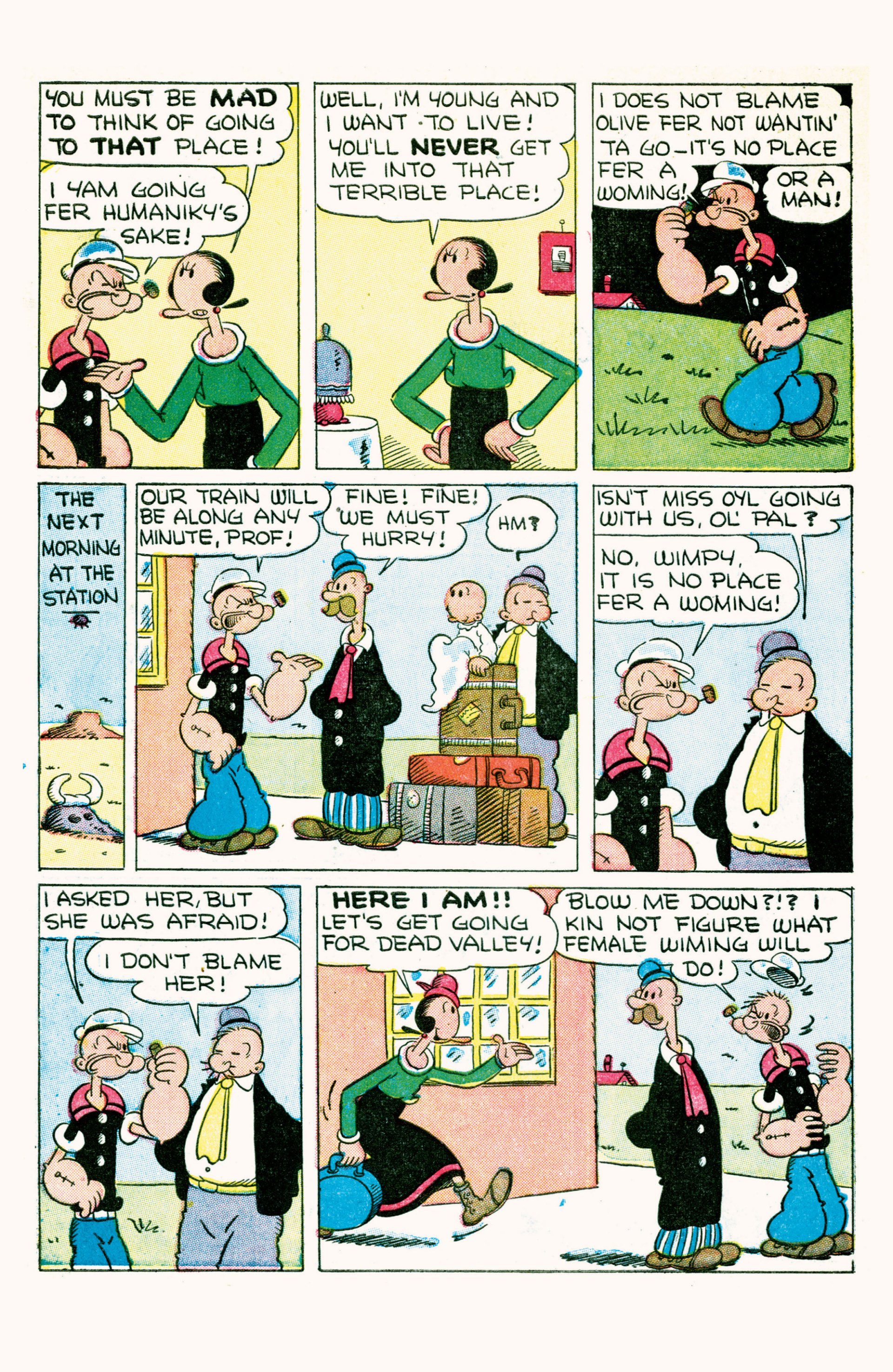 Read online Classic Popeye comic -  Issue #4 - 6