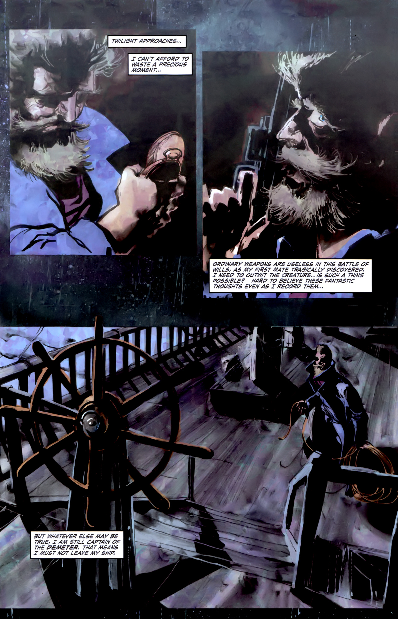 Read online Bram Stoker's Death Ship comic -  Issue #4 - 17