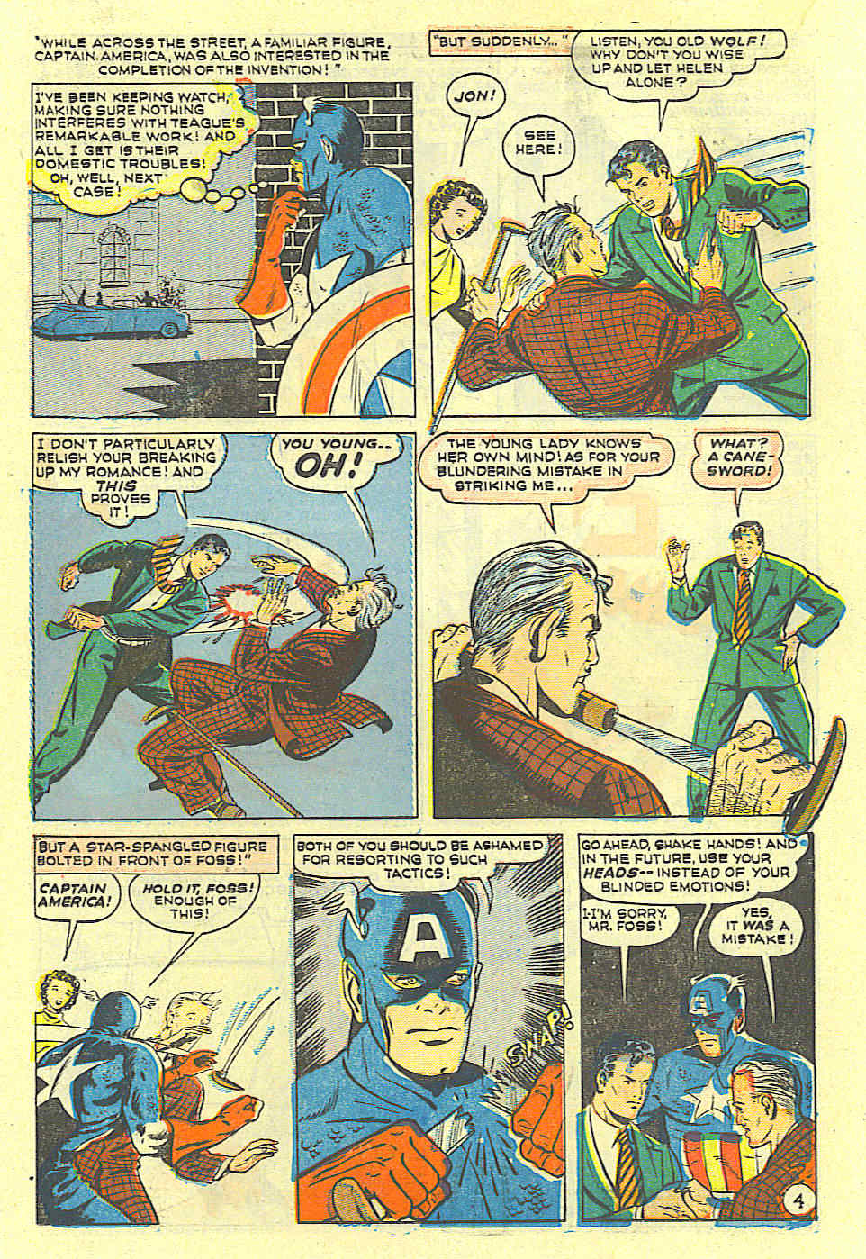 Read online Captain America Comics comic -  Issue #71 - 14