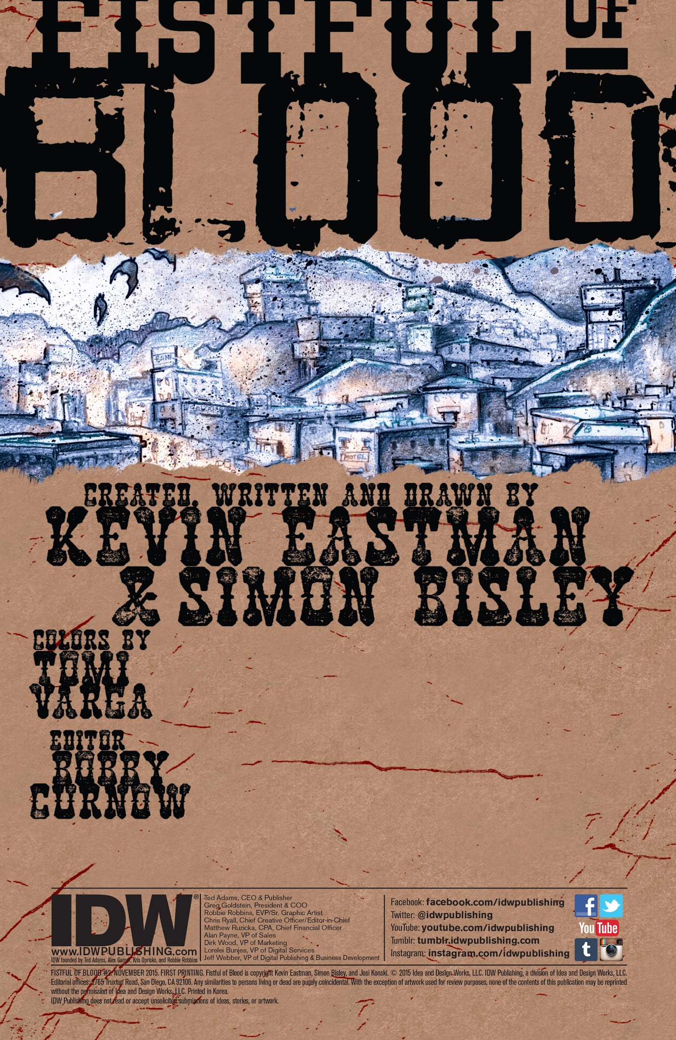 Read online Fistful of Blood comic -  Issue #2 - 2