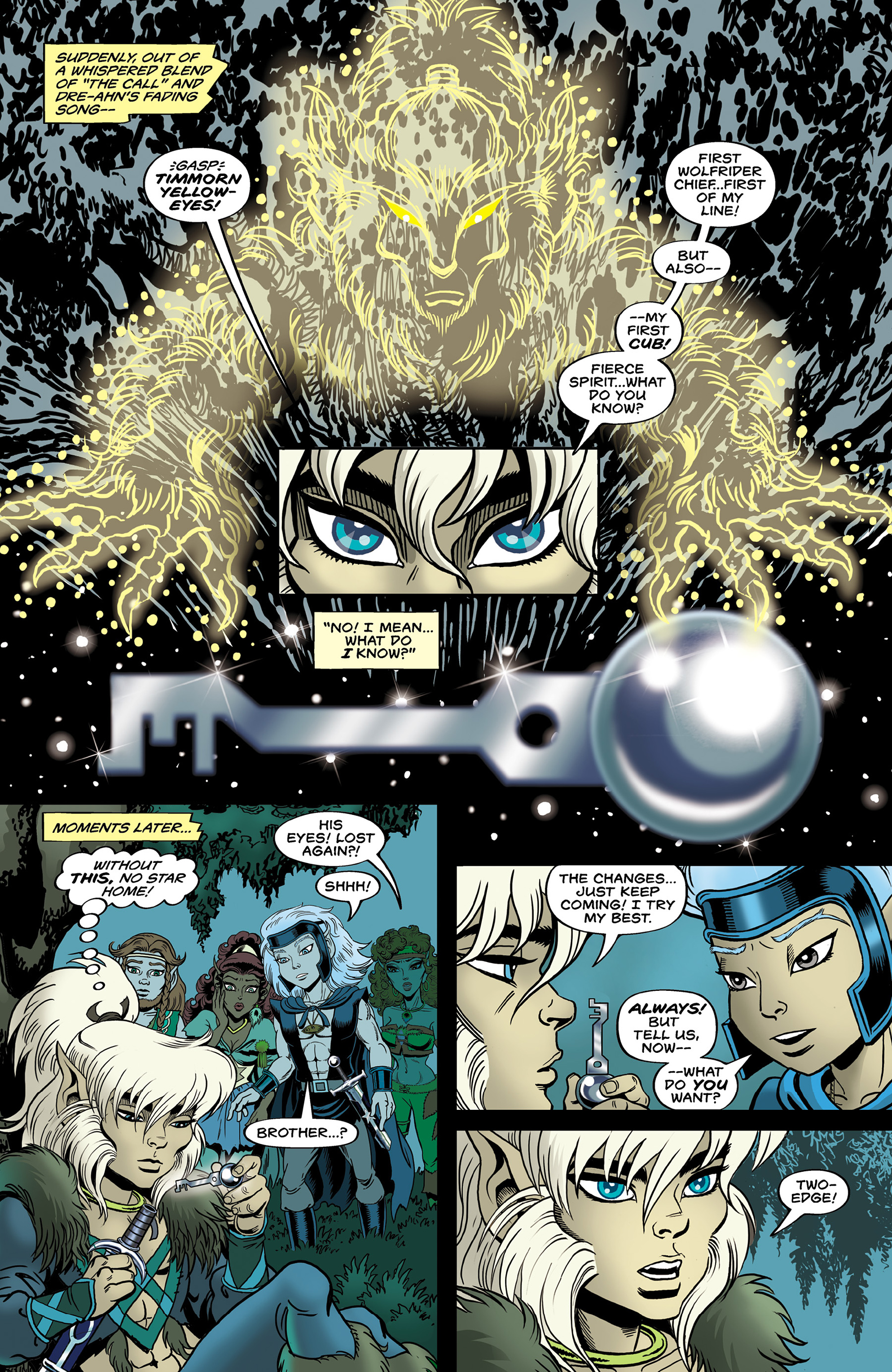 Read online ElfQuest: The Final Quest comic -  Issue #16 - 21