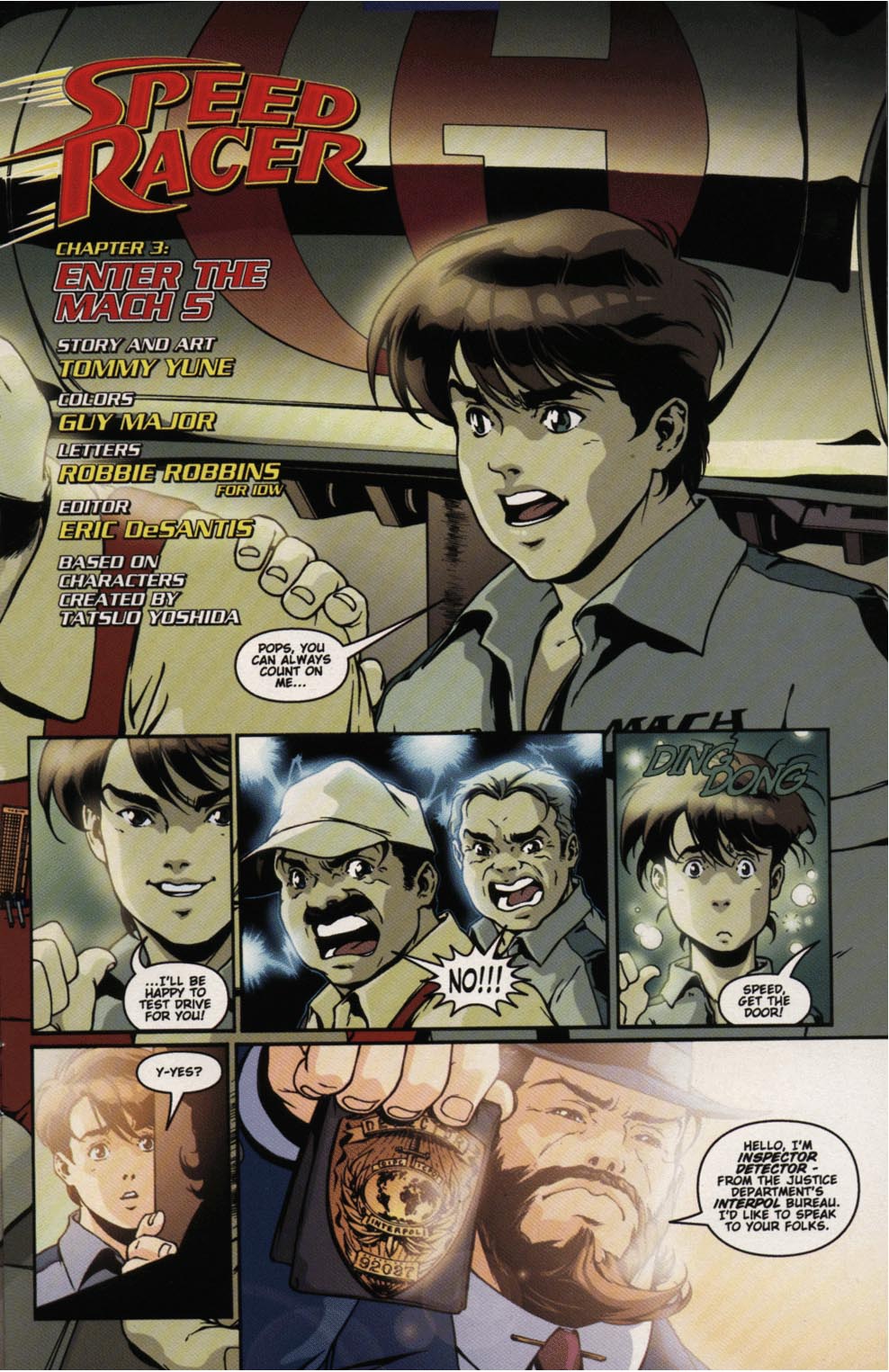 Read online Speed Racer comic -  Issue #3 - 4
