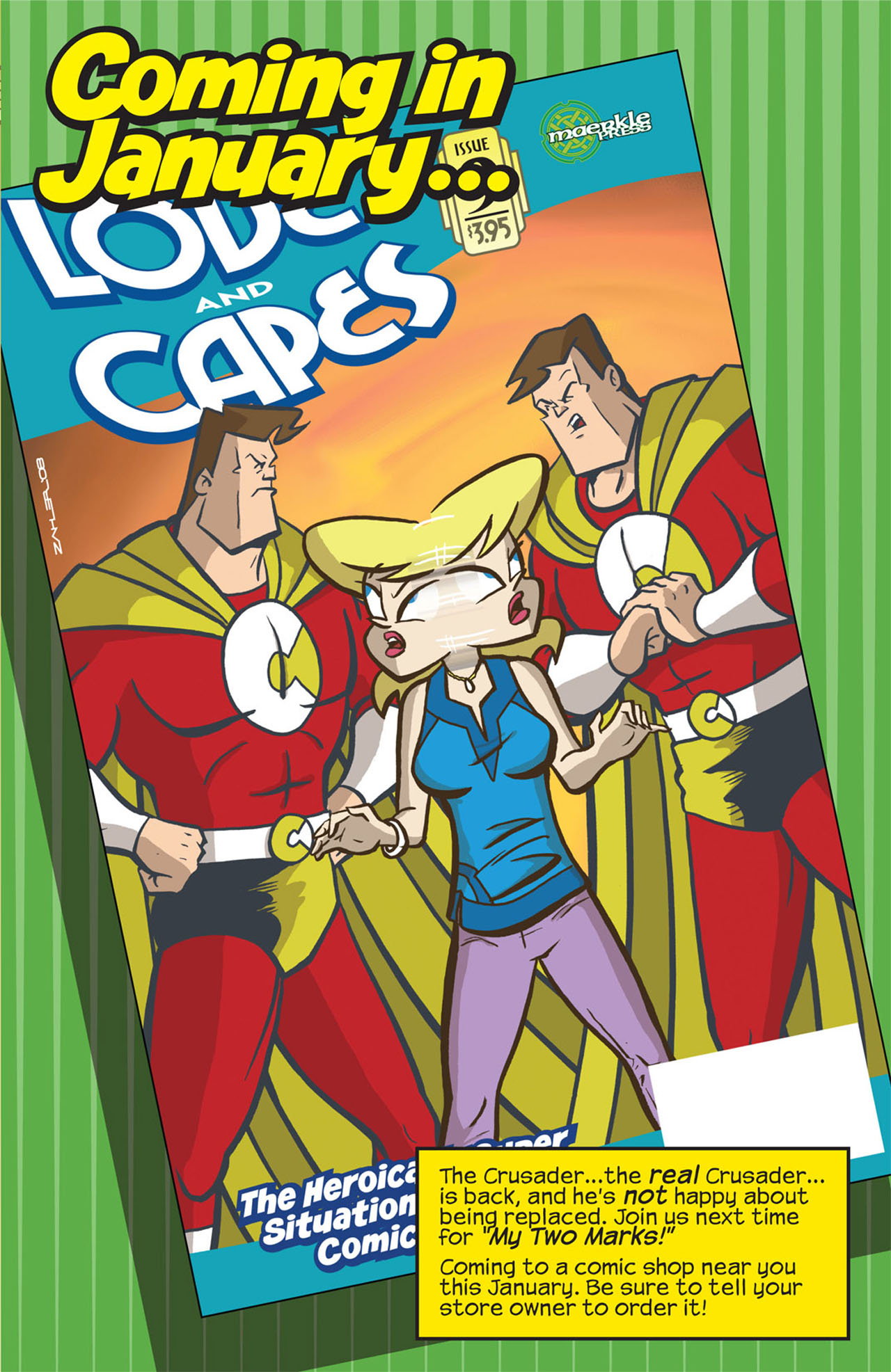Read online Love and Capes comic -  Issue #8 - 27
