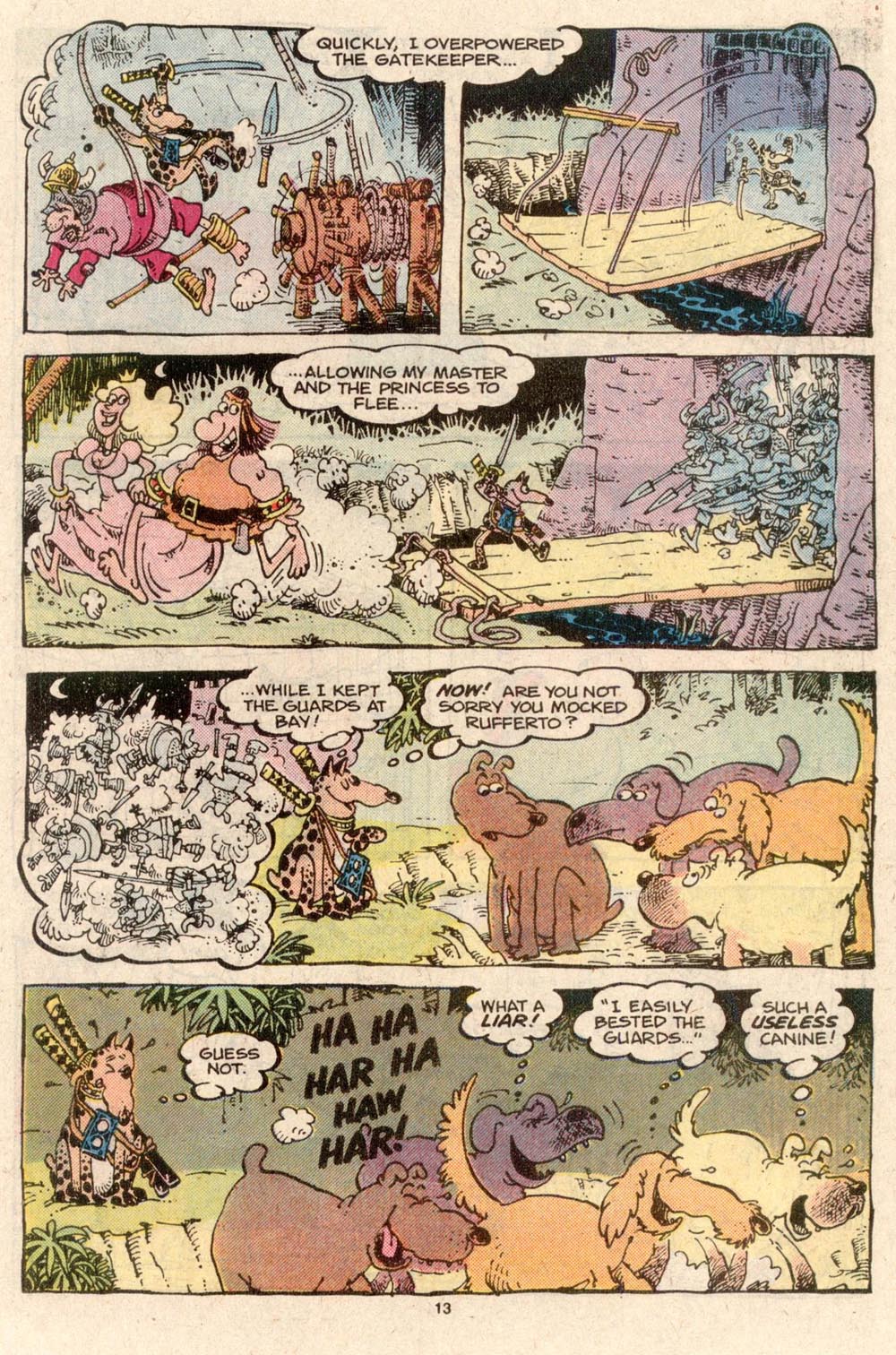 Read online Sergio Aragonés Groo the Wanderer comic -  Issue #43 - 13