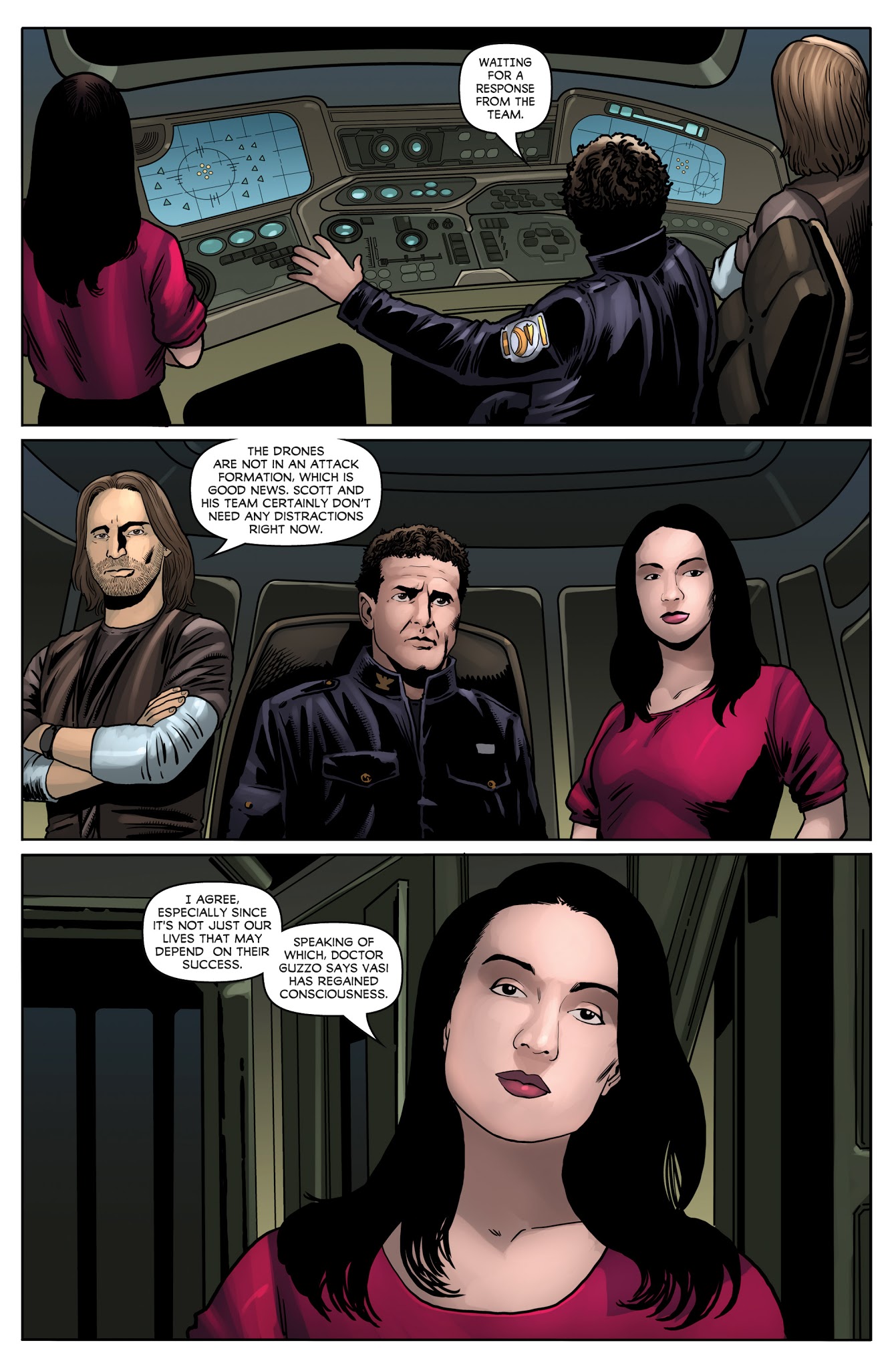Read online Stargate Universe: Back To Destiny comic -  Issue #4 - 19