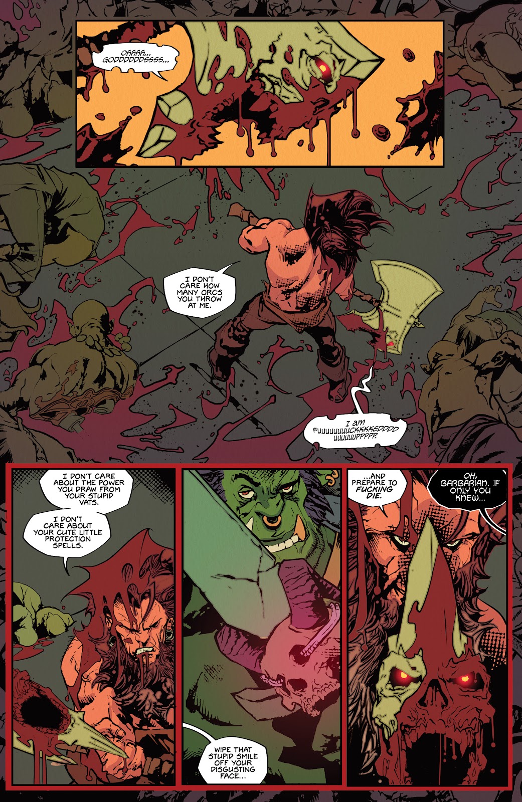 Barbaric: Axe to Grind issue 3 - Page 25