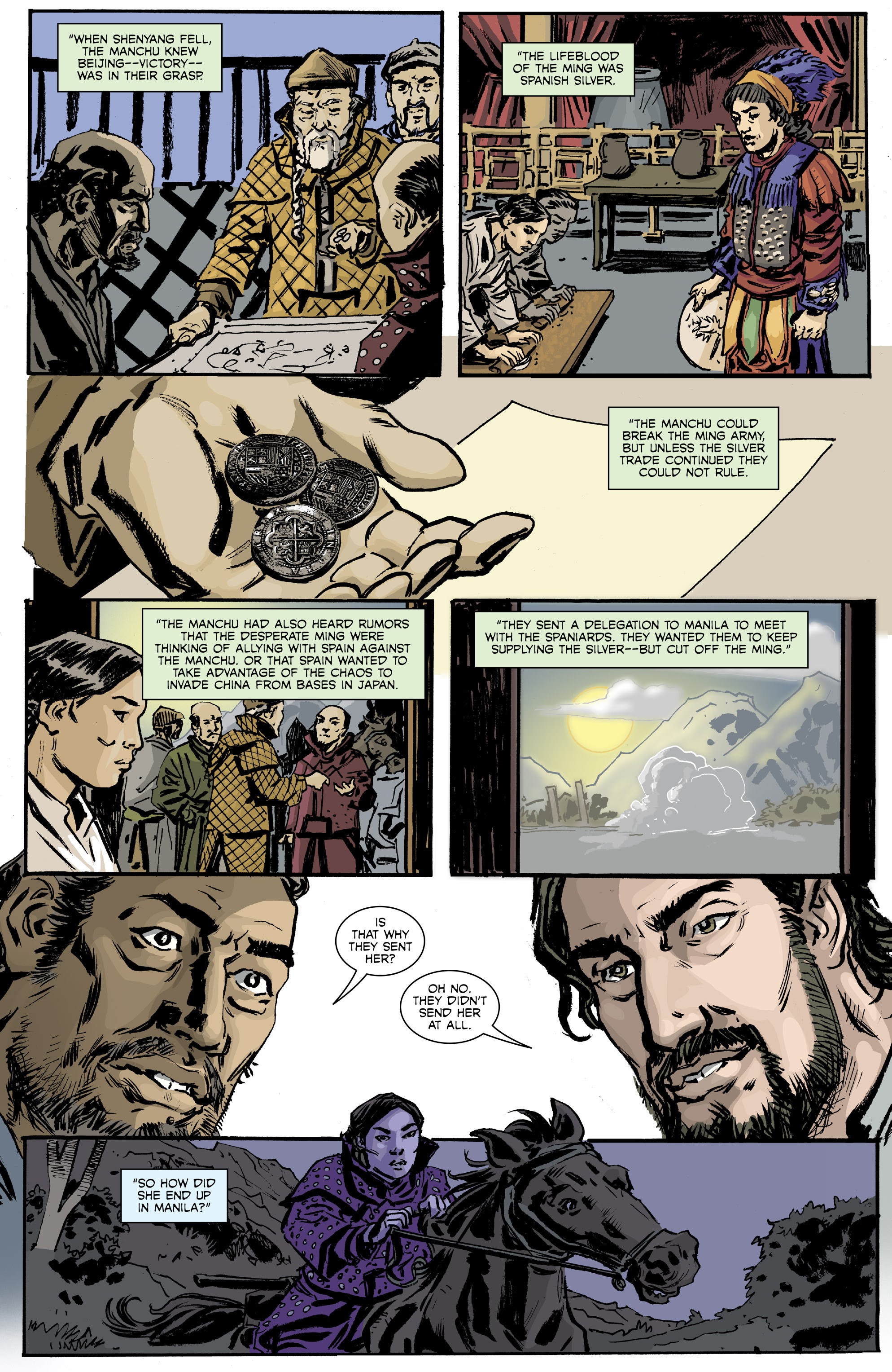 Read online Cimarronin: Fall of the Cross comic -  Issue # TPB - 30