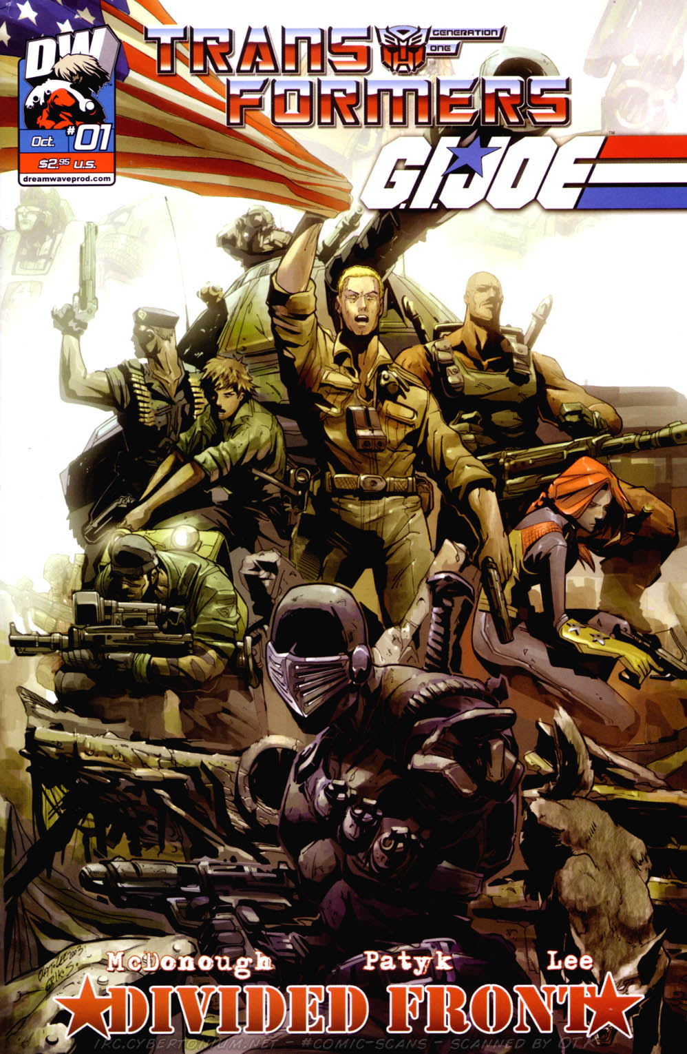 Read online Transformers/G.I. Joe: Divided Front comic -  Issue # Full - 5