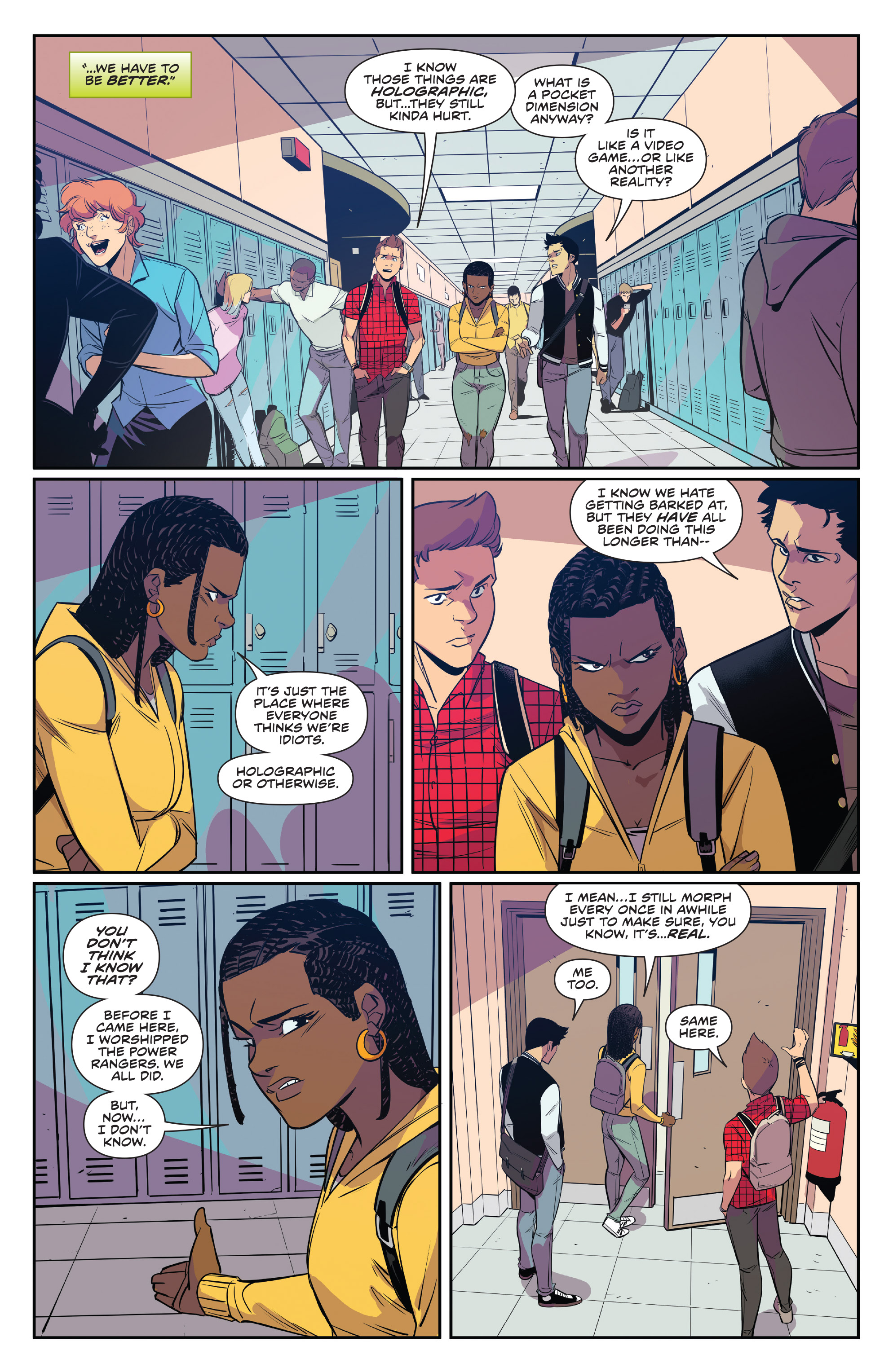 Read online Mighty Morphin Power Rangers comic -  Issue #40 - 21