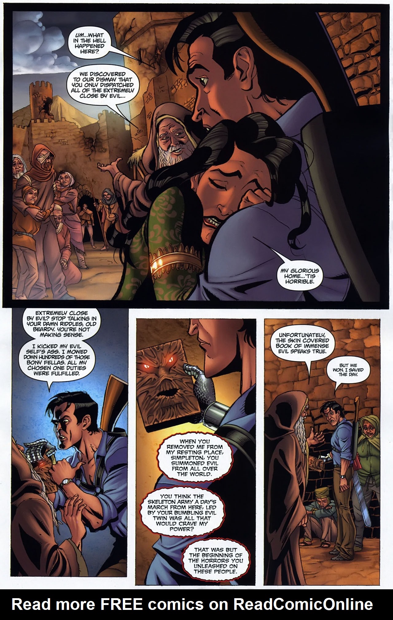 Read online Army of Darkness: King For a Day comic -  Issue #13 - 5