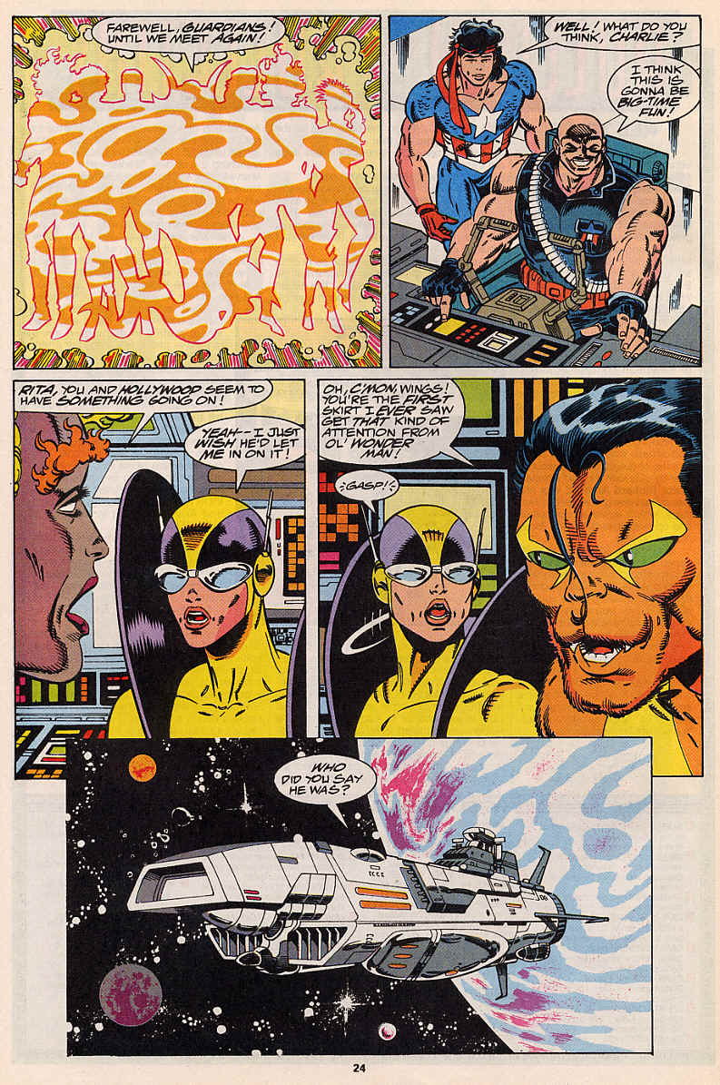 Read online Guardians of the Galaxy (1990) comic -  Issue #37 - 19