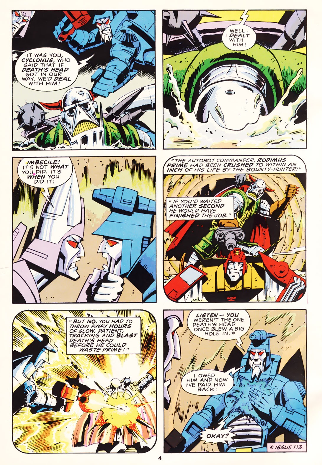 Read online The Transformers (UK) comic -  Issue #227 - 2