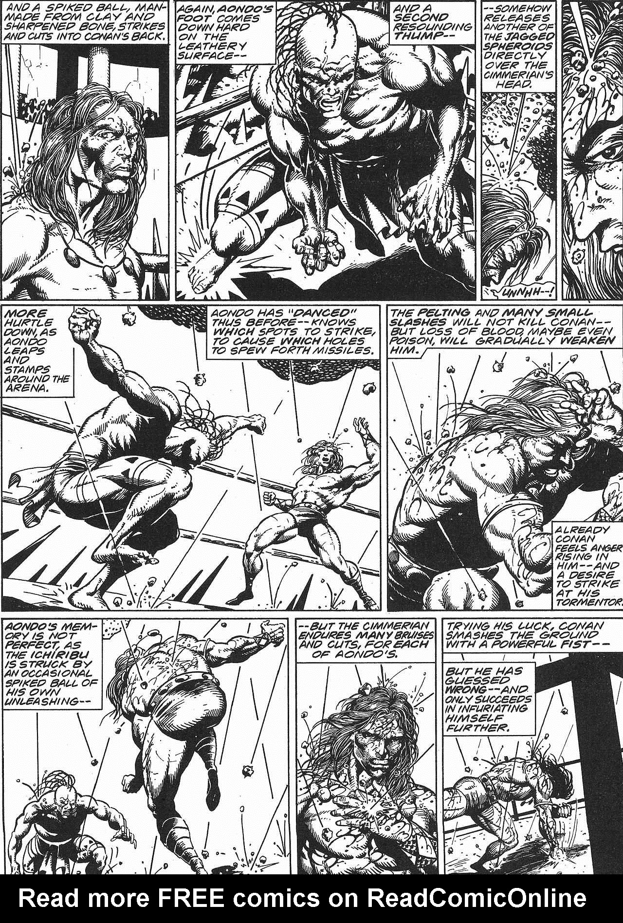 Read online The Savage Sword Of Conan comic -  Issue #213 - 14