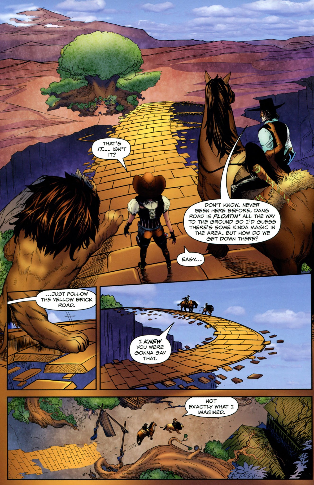 Read online The Legend of Oz: The Wicked West comic -  Issue #4 - 22