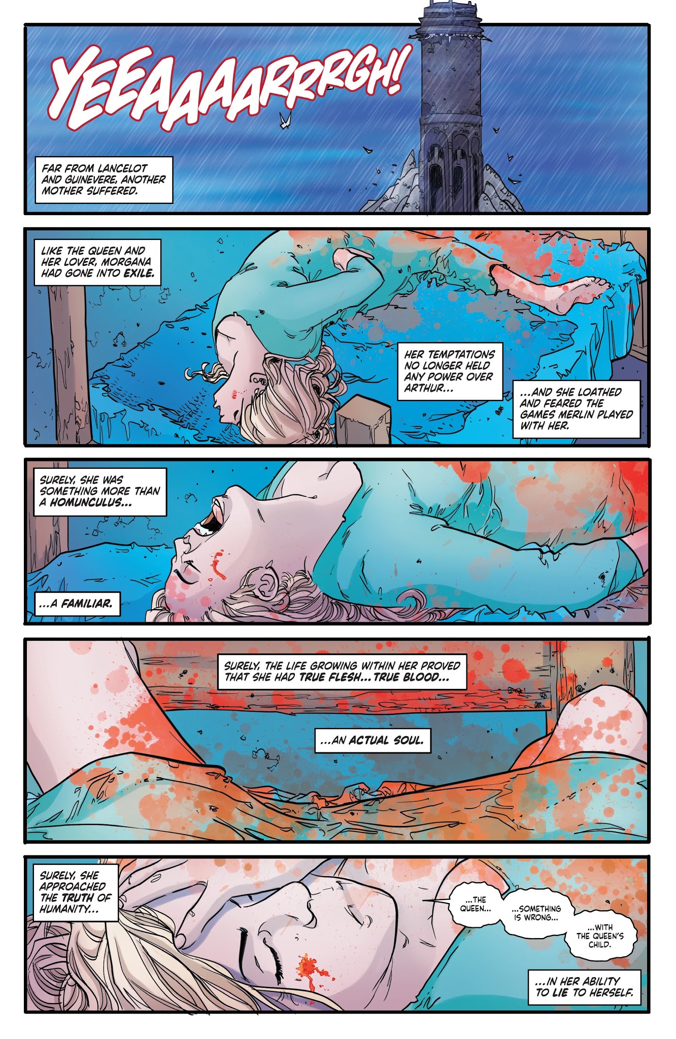 Read online Unholy Grail comic -  Issue #4 - 17