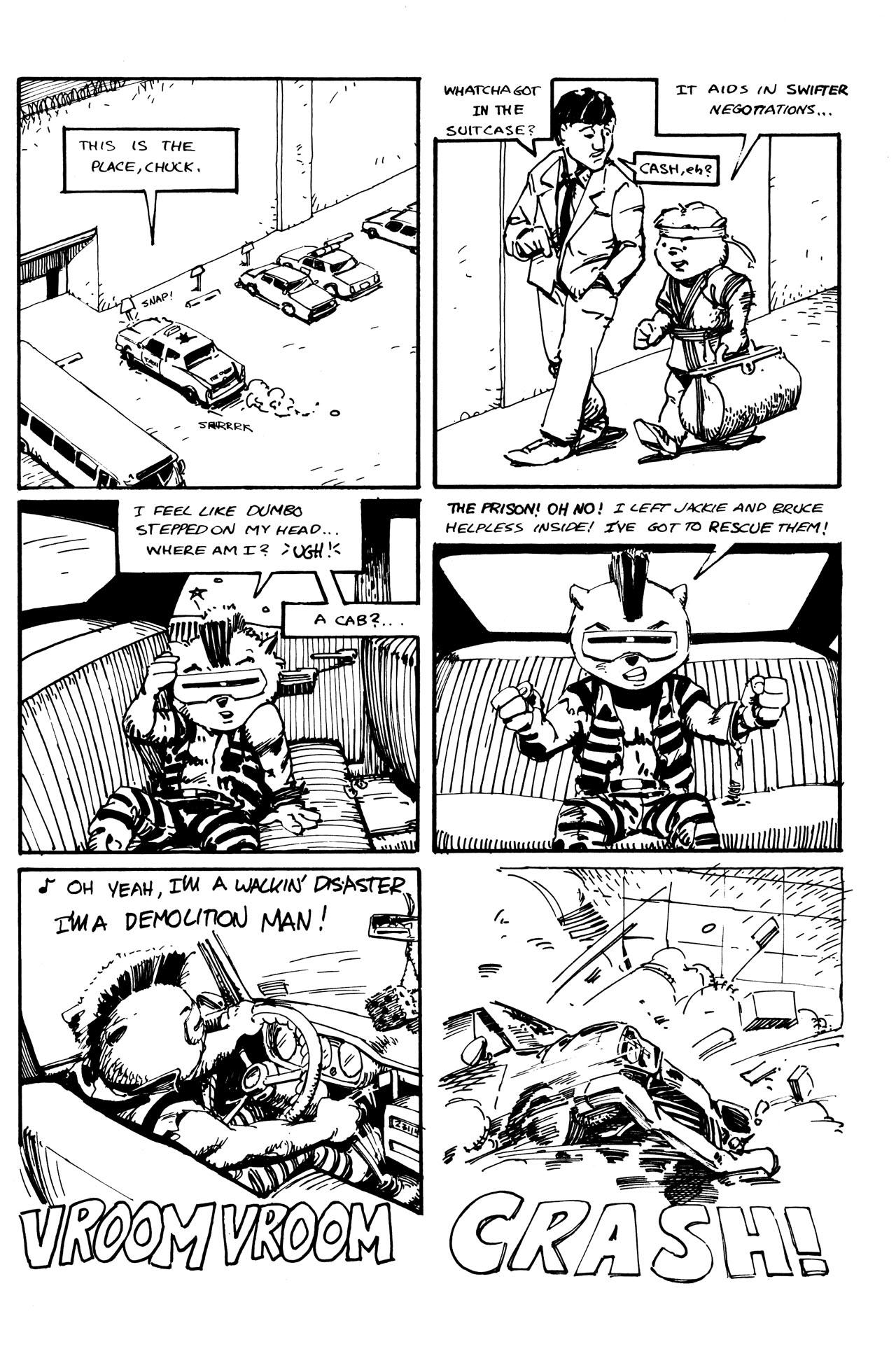 Read online Adolescent Radioactive Black Belt Hamsters comic -  Issue #3 - 25