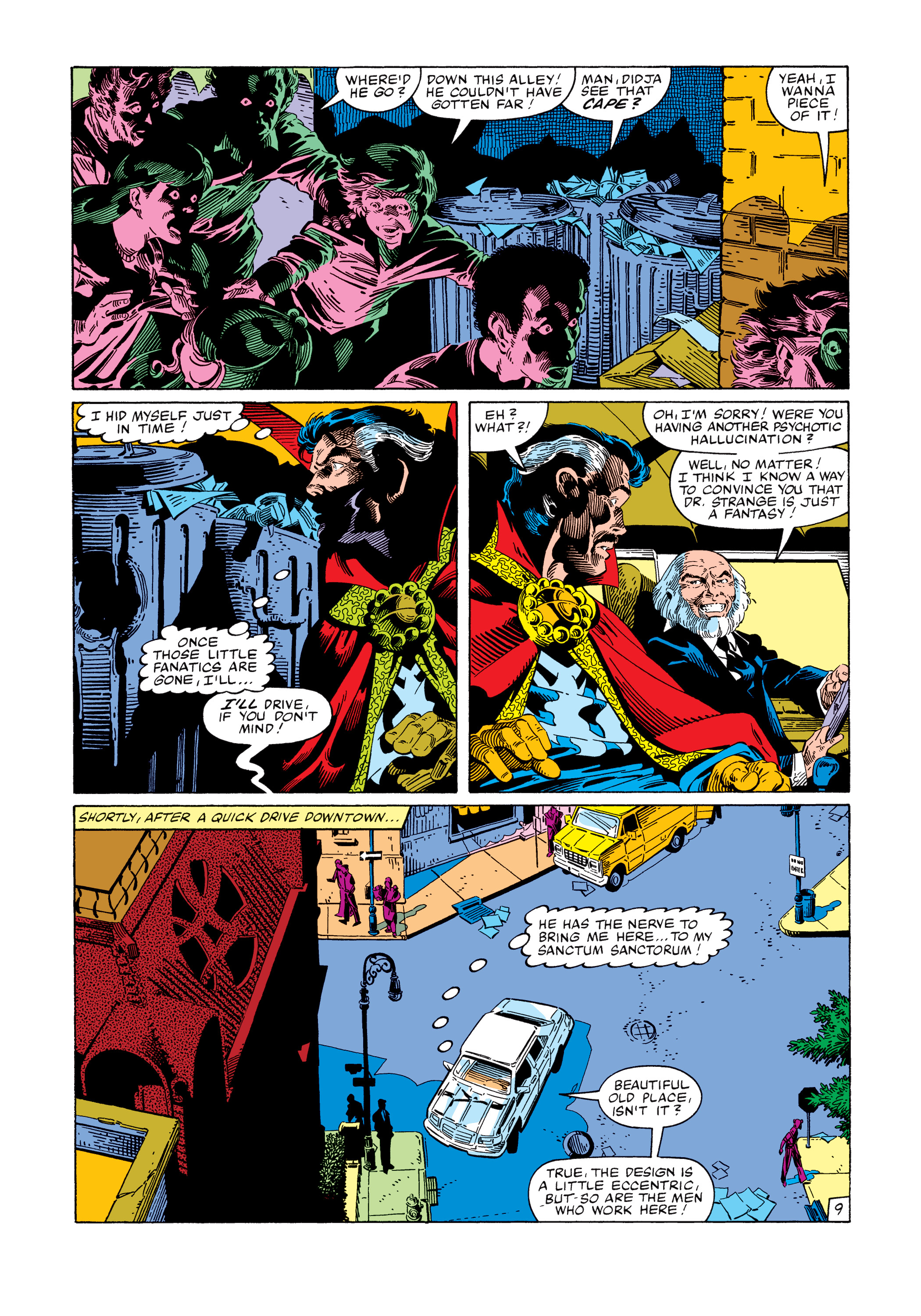 Read online Marvel Masterworks: Doctor Strange comic -  Issue # TPB 9 (Part 3) - 2