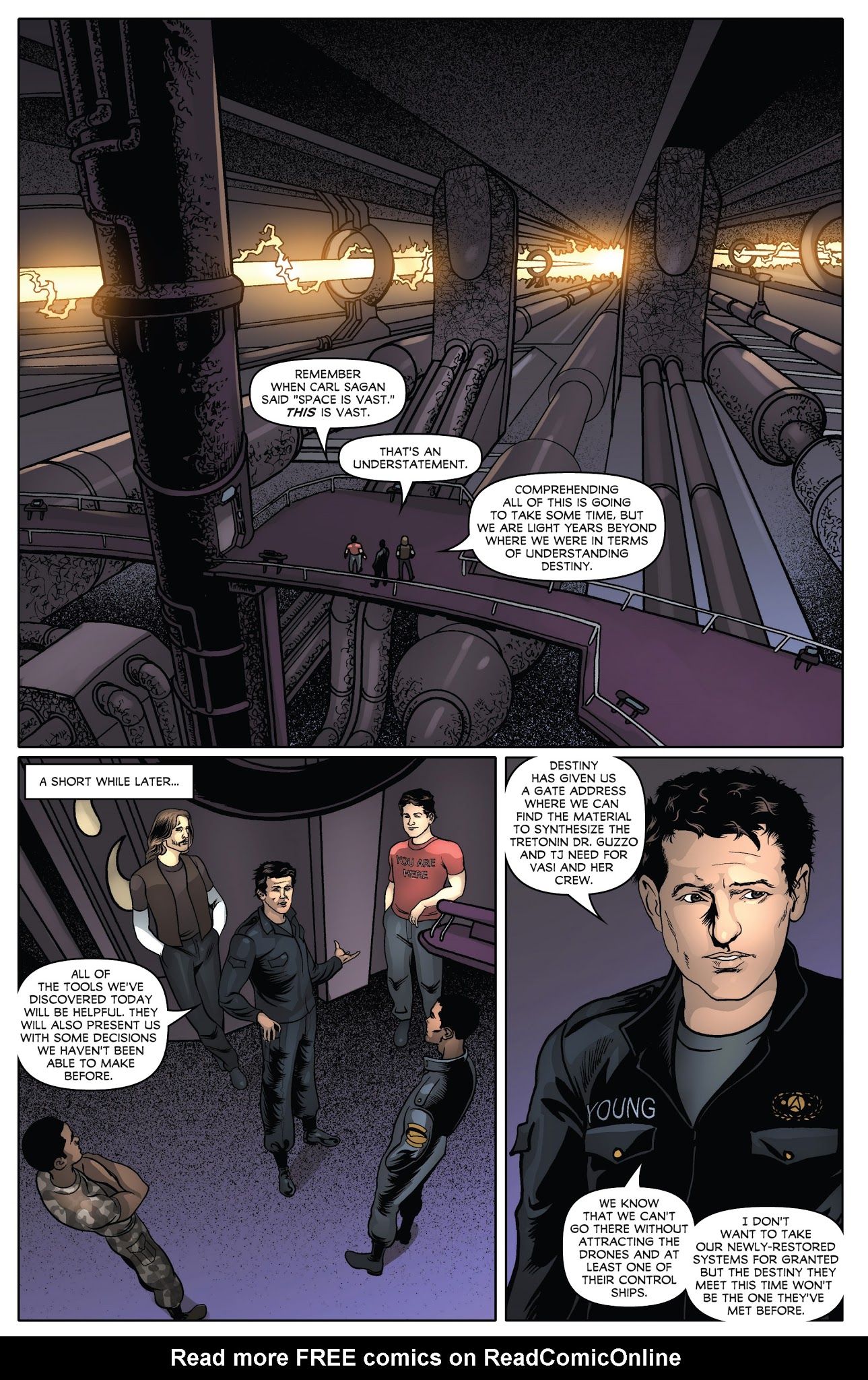 Read online Stargate Universe: Back To Destiny comic -  Issue #3 - 21