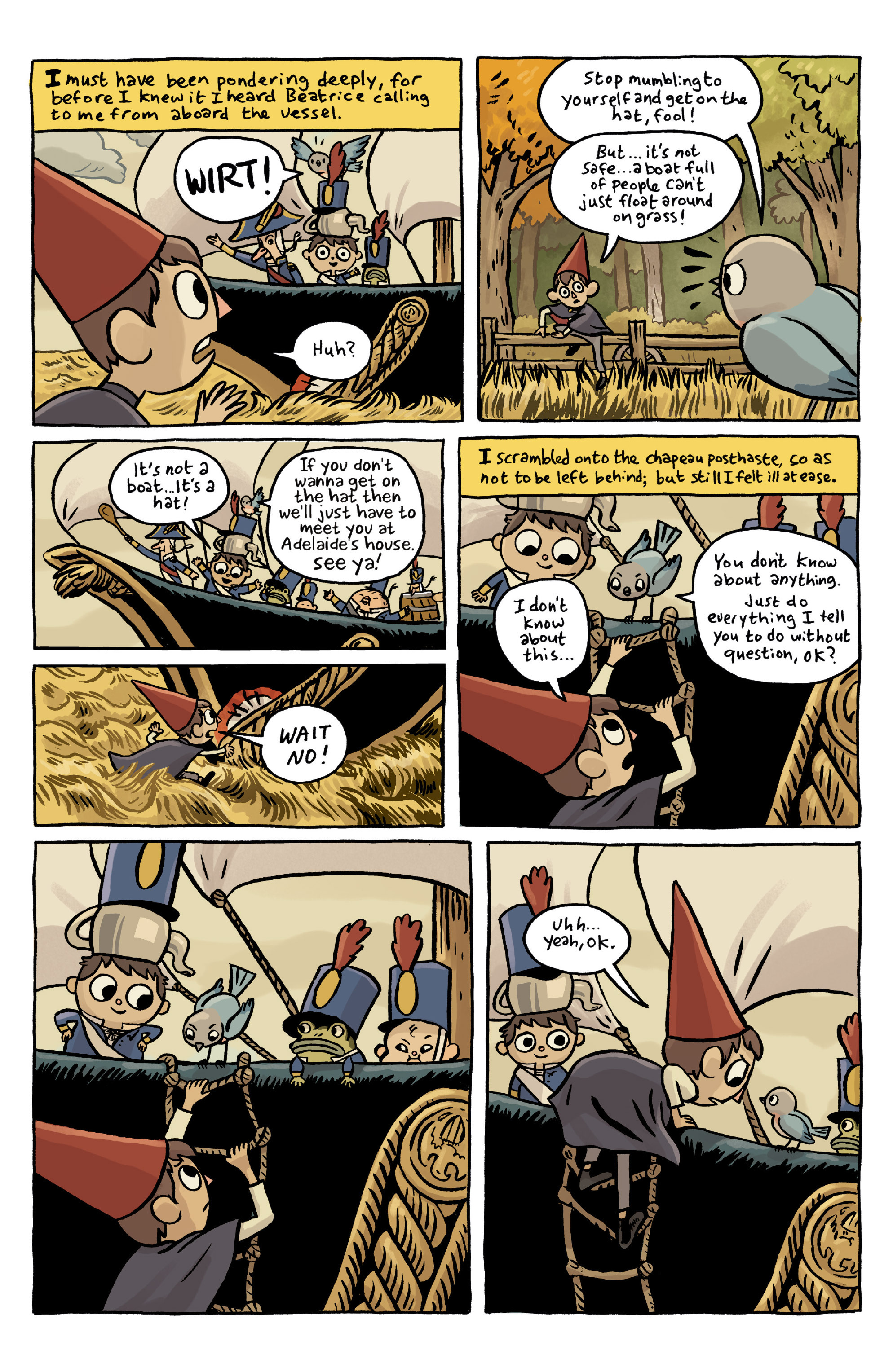 Read online Over the Garden Wall (2015) comic -  Issue # _Special - 8