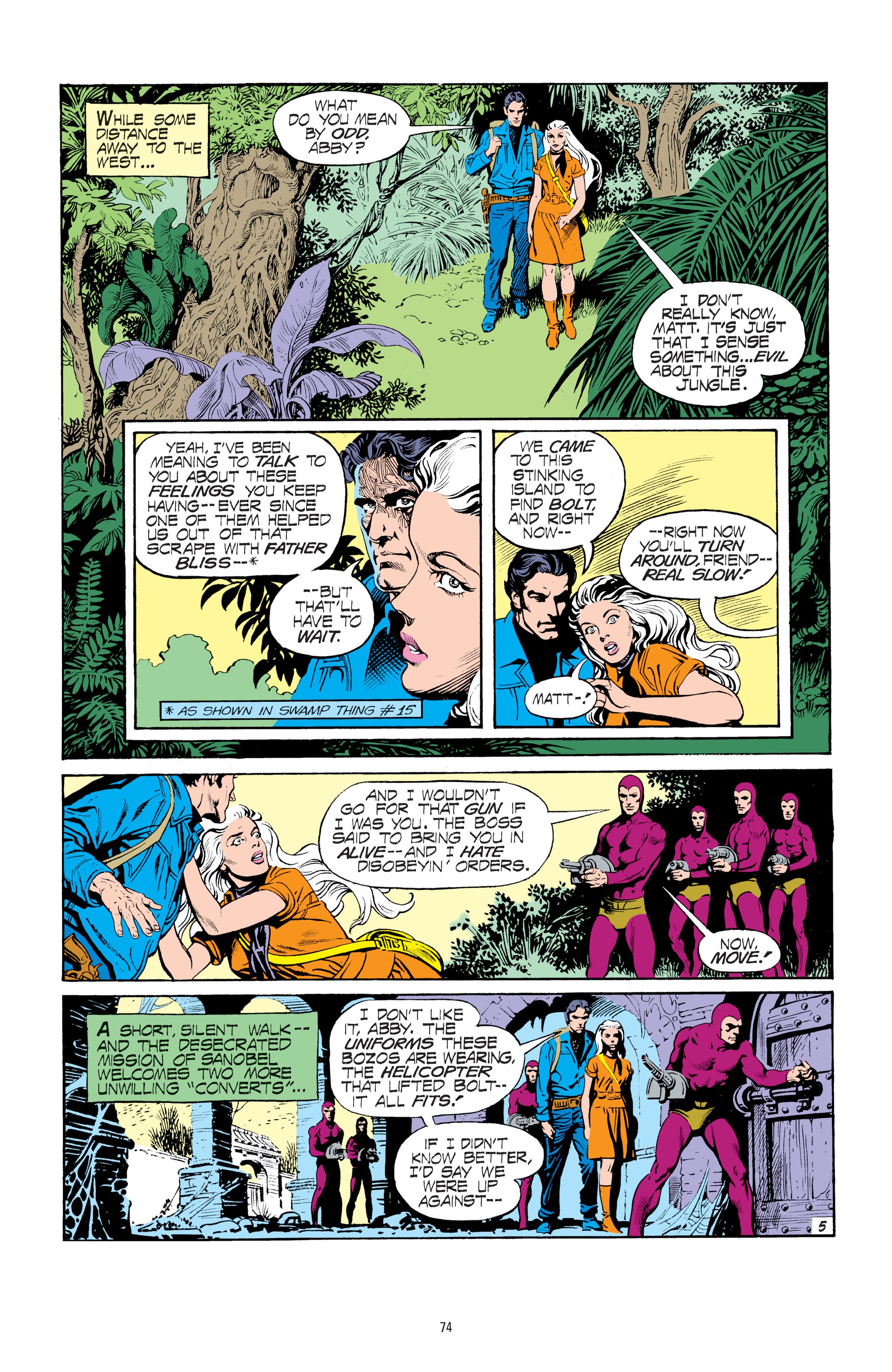 Read online Swamp Thing: The Bronze Age comic -  Issue # TPB 2 (Part 1) - 71