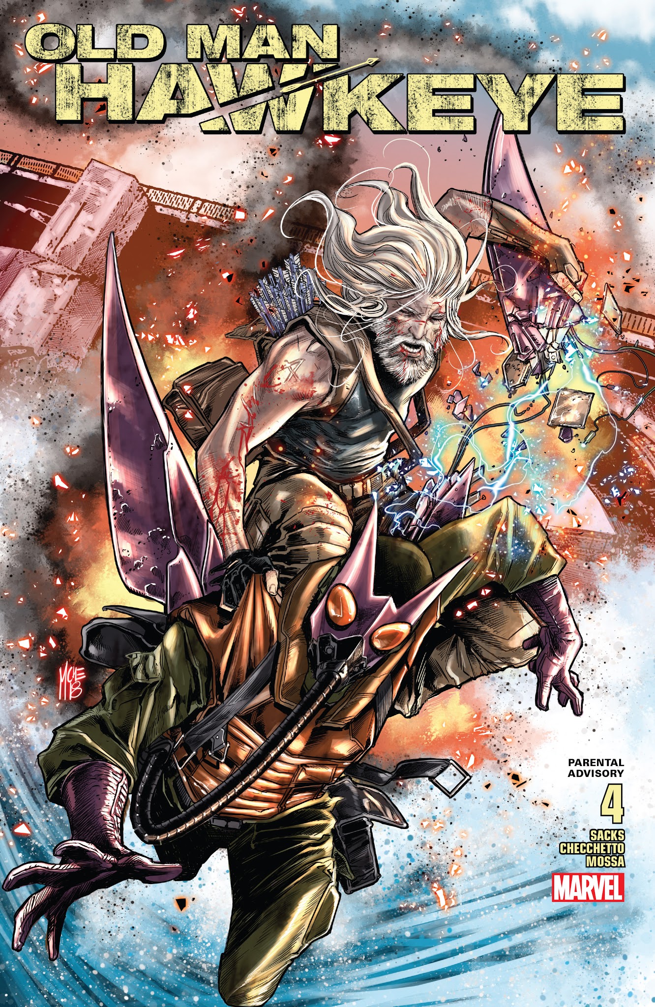 Read online Old Man Hawkeye comic -  Issue #4 - 1