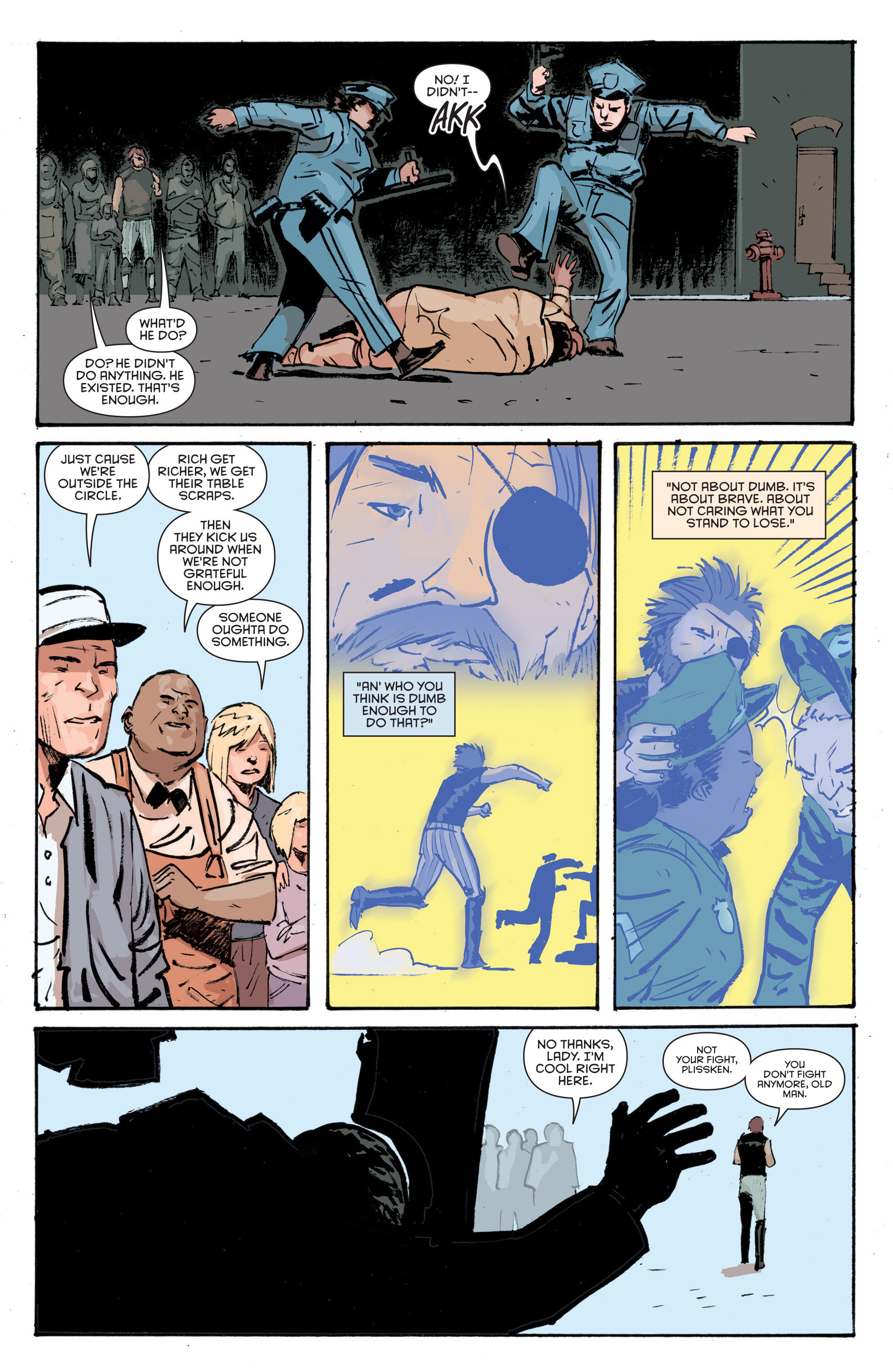 Read online Escape from New York comic -  Issue #13 - 14