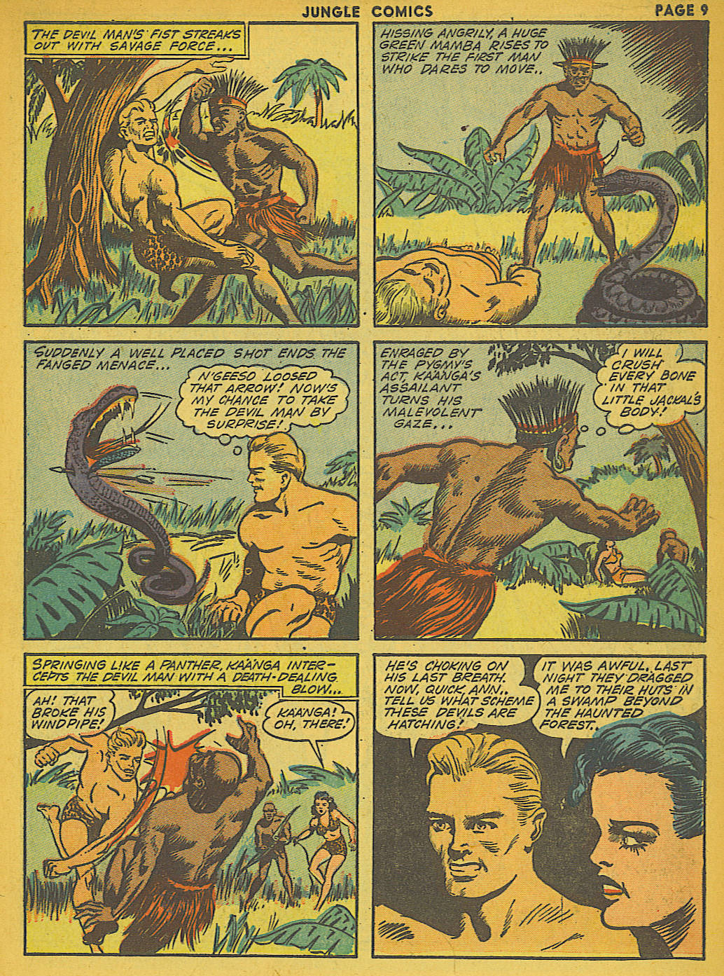 Read online Jungle Comics comic -  Issue #41 - 11