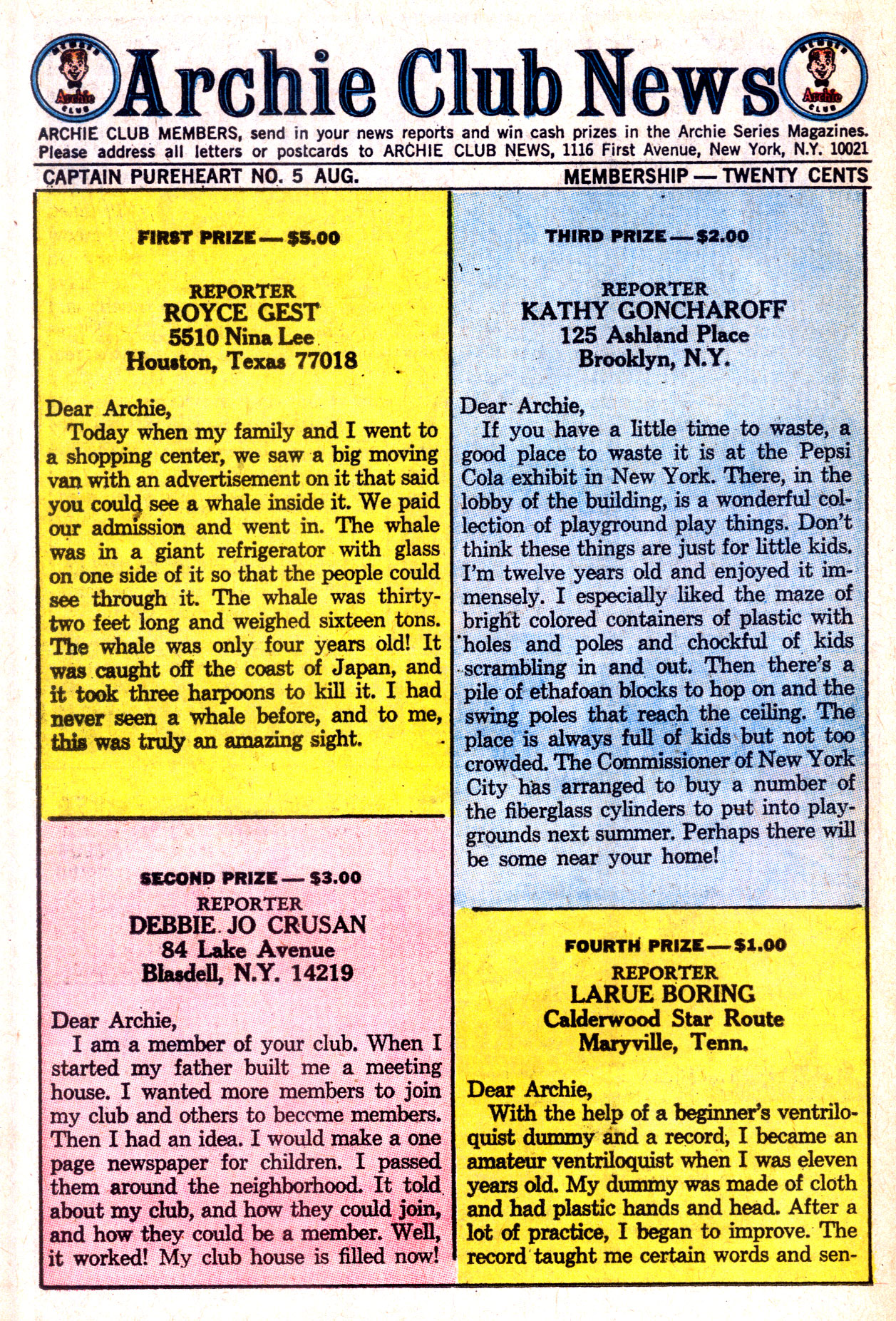 Read online Archie as Captain Pureheart comic -  Issue #5 - 26