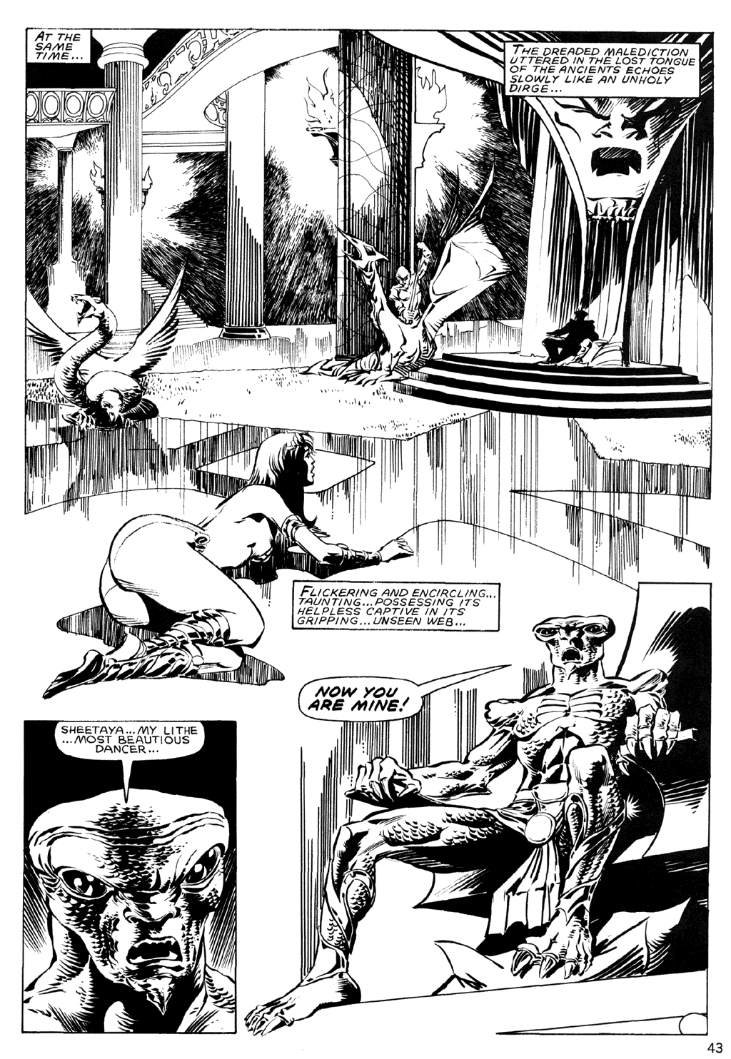 Read online The Savage Sword Of Conan comic -  Issue #120 - 44