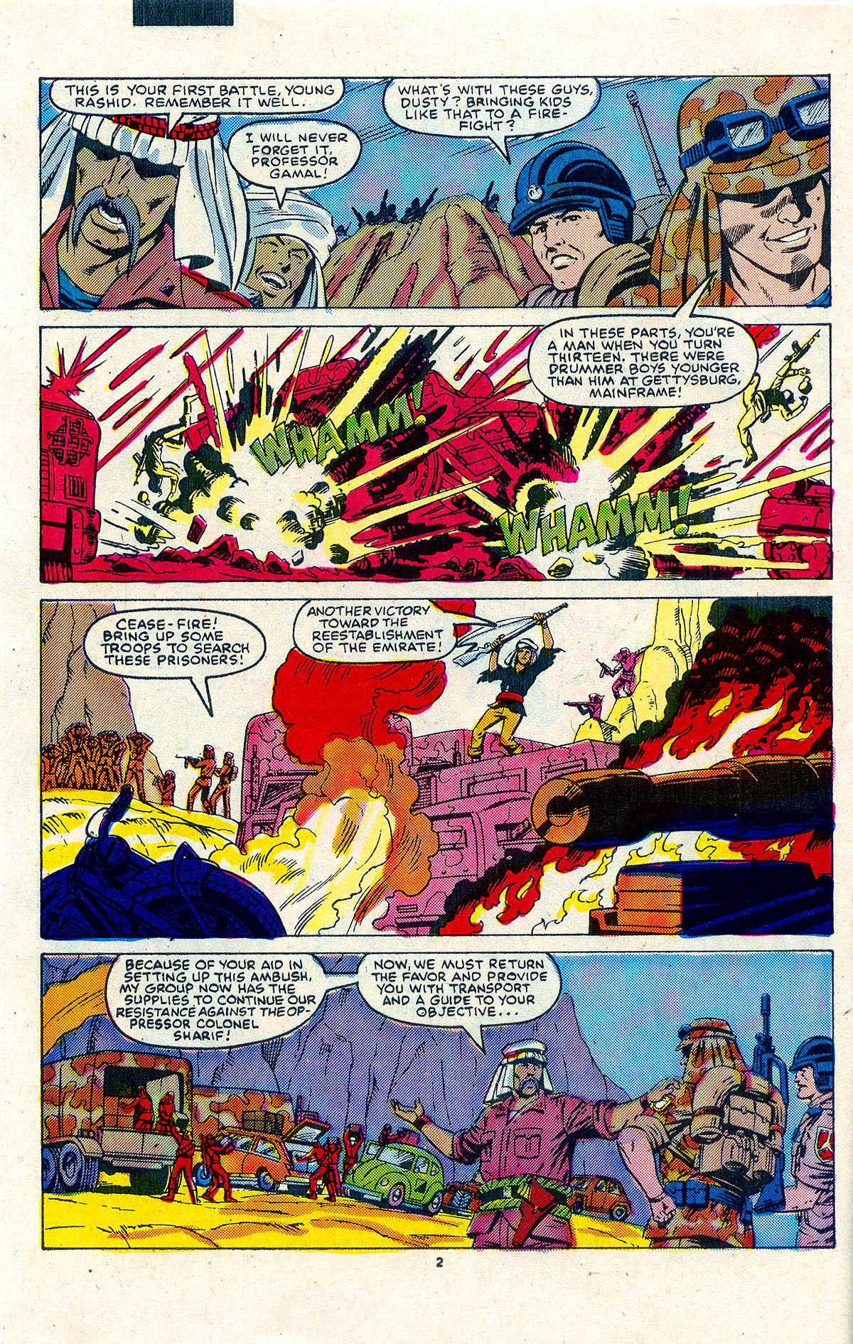 G.I. Joe: A Real American Hero 58 Page 2