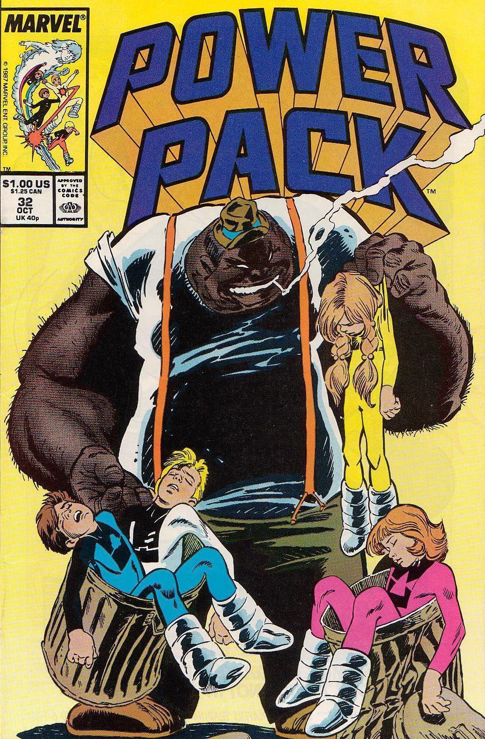 Read online Power Pack (1984) comic -  Issue #32 - 1