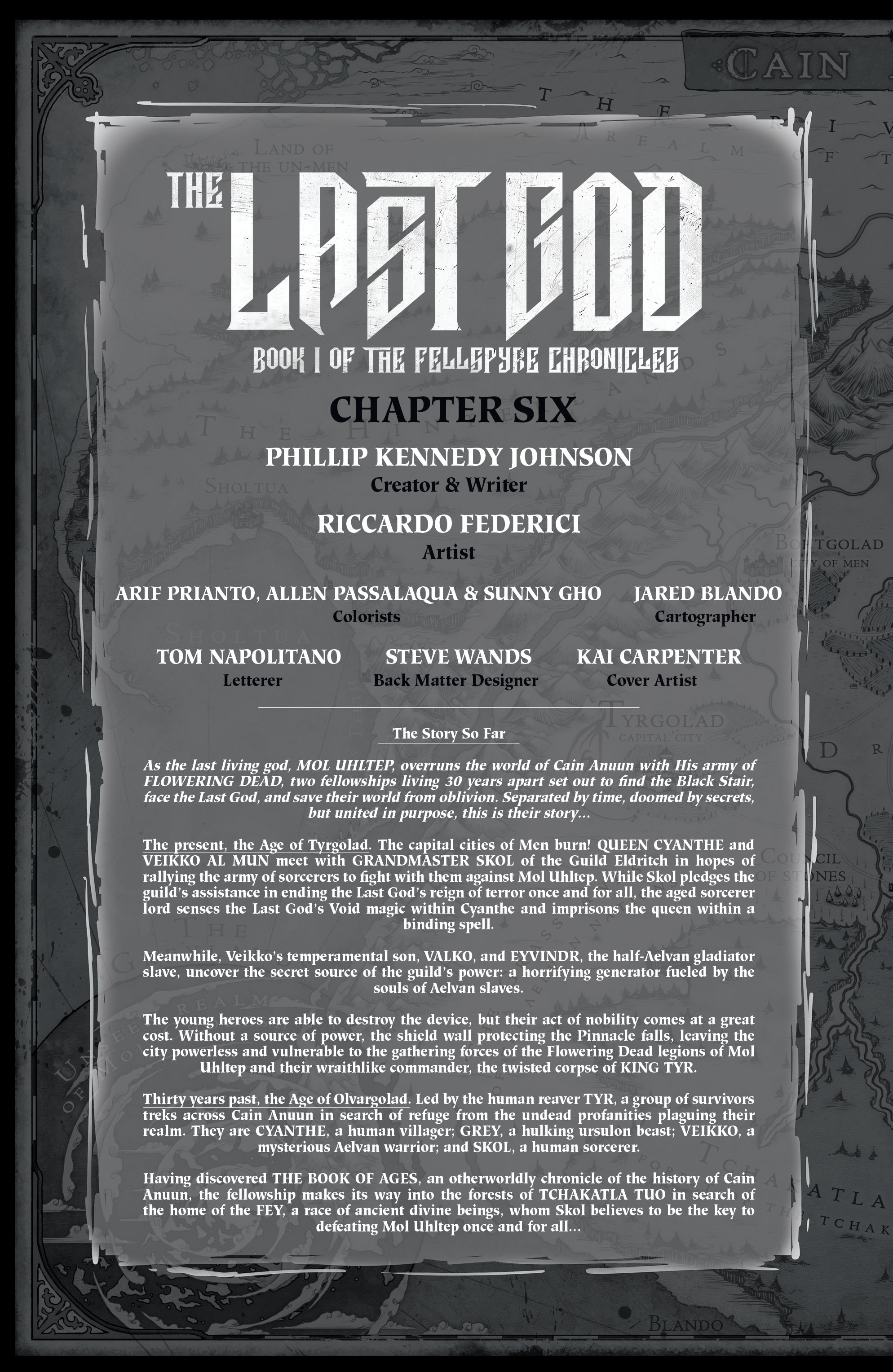 Read online The Last God comic -  Issue #6 - 2
