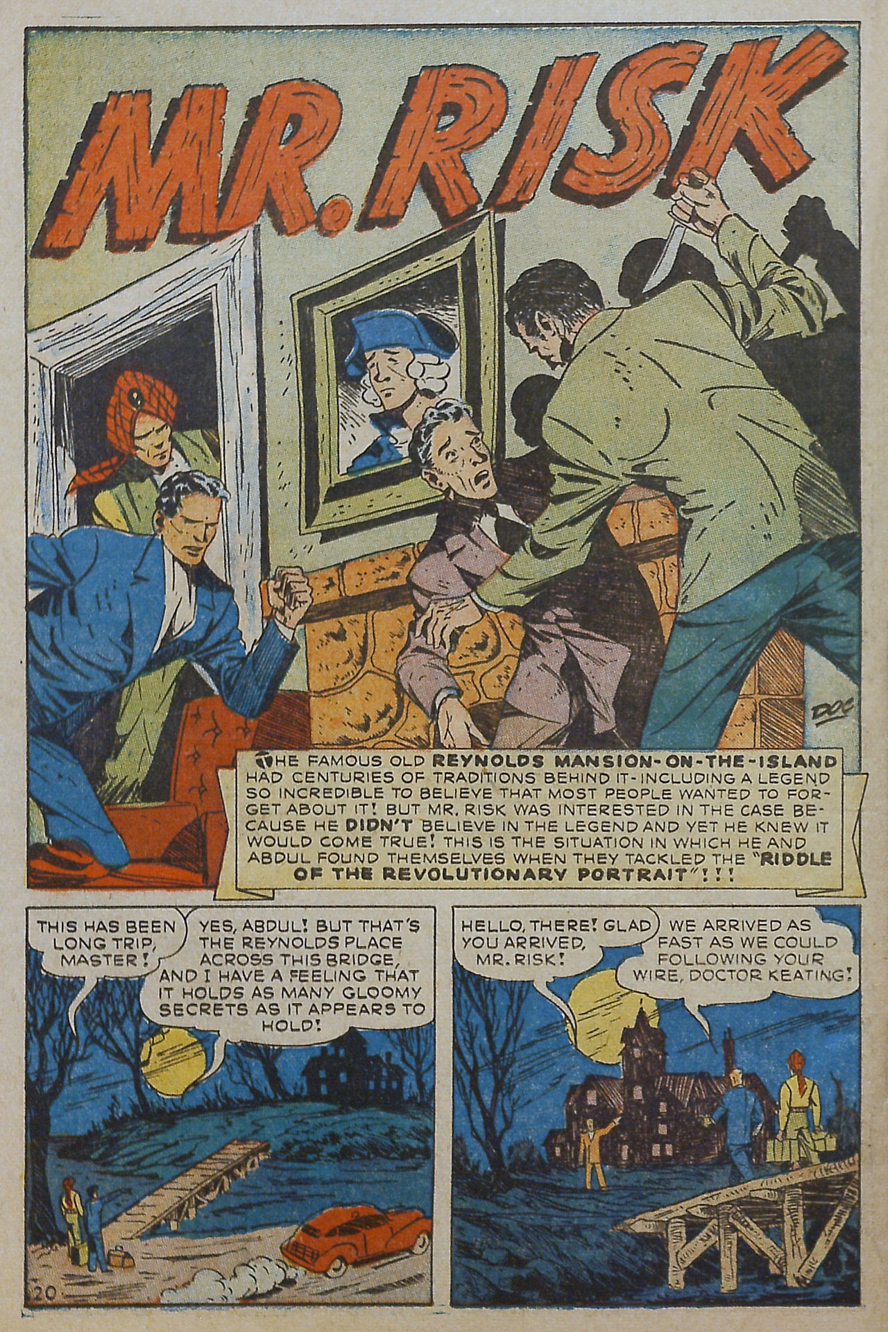 Read online Super-Mystery Comics comic -  Issue #30 - 22