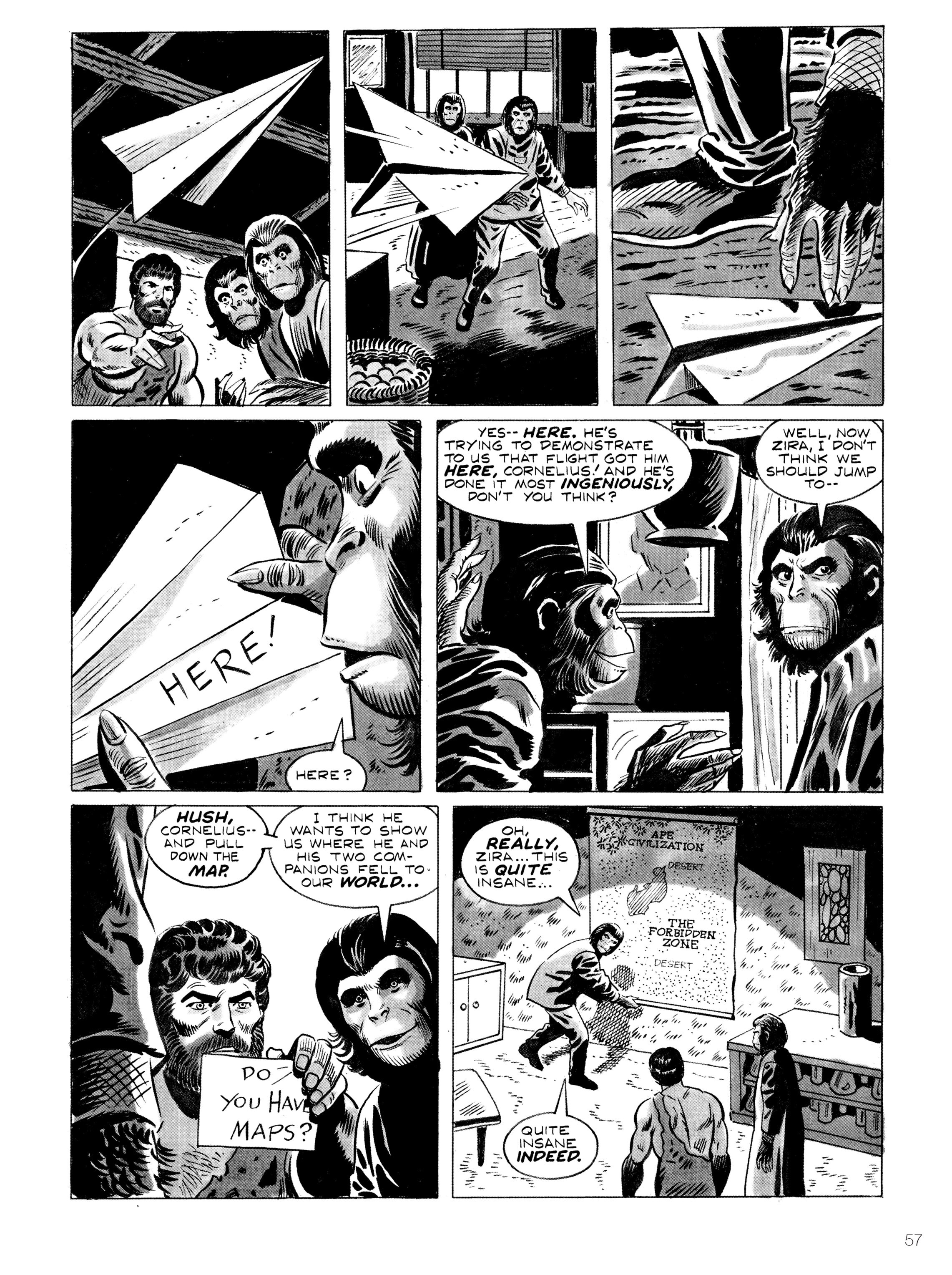 Read online Planet of the Apes: Archive comic -  Issue # TPB 2 (Part 1) - 54