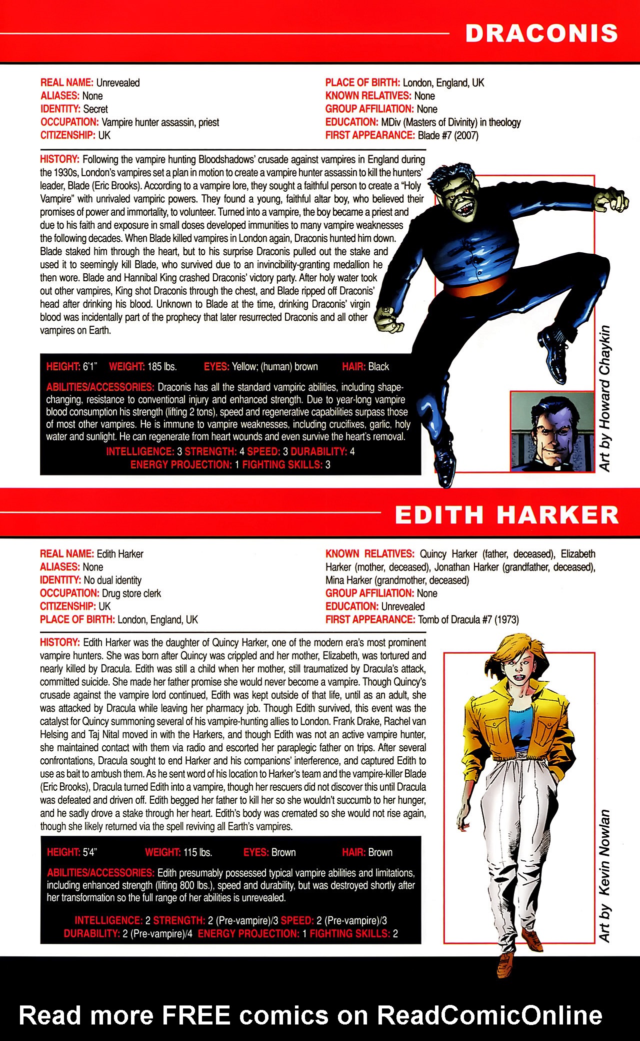 Read online Vampires: The Marvel Undead comic -  Issue # Full - 63
