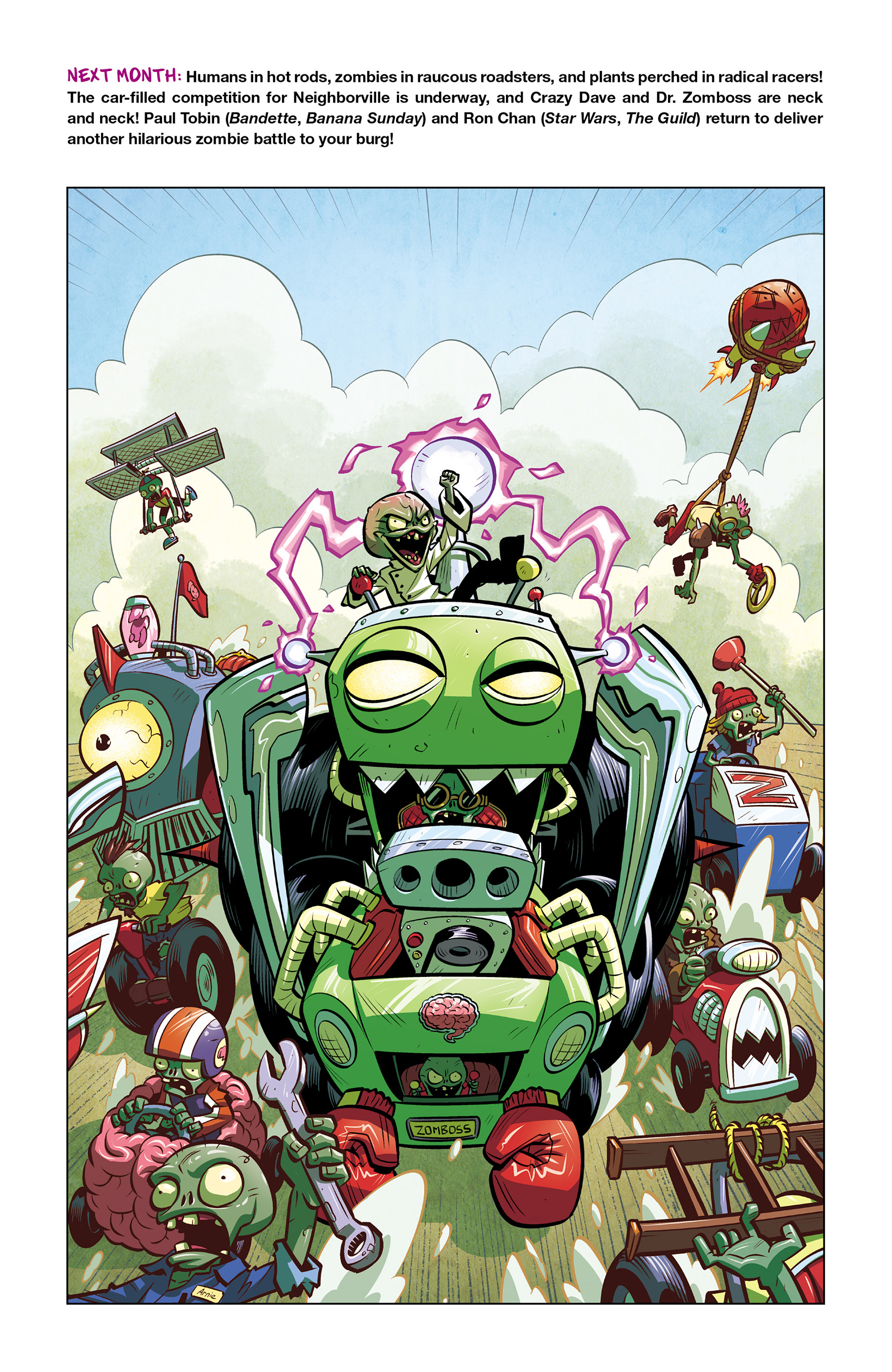 Read online Plants vs. Zombies: Petal to the Metal comic -  Issue #7 - 28