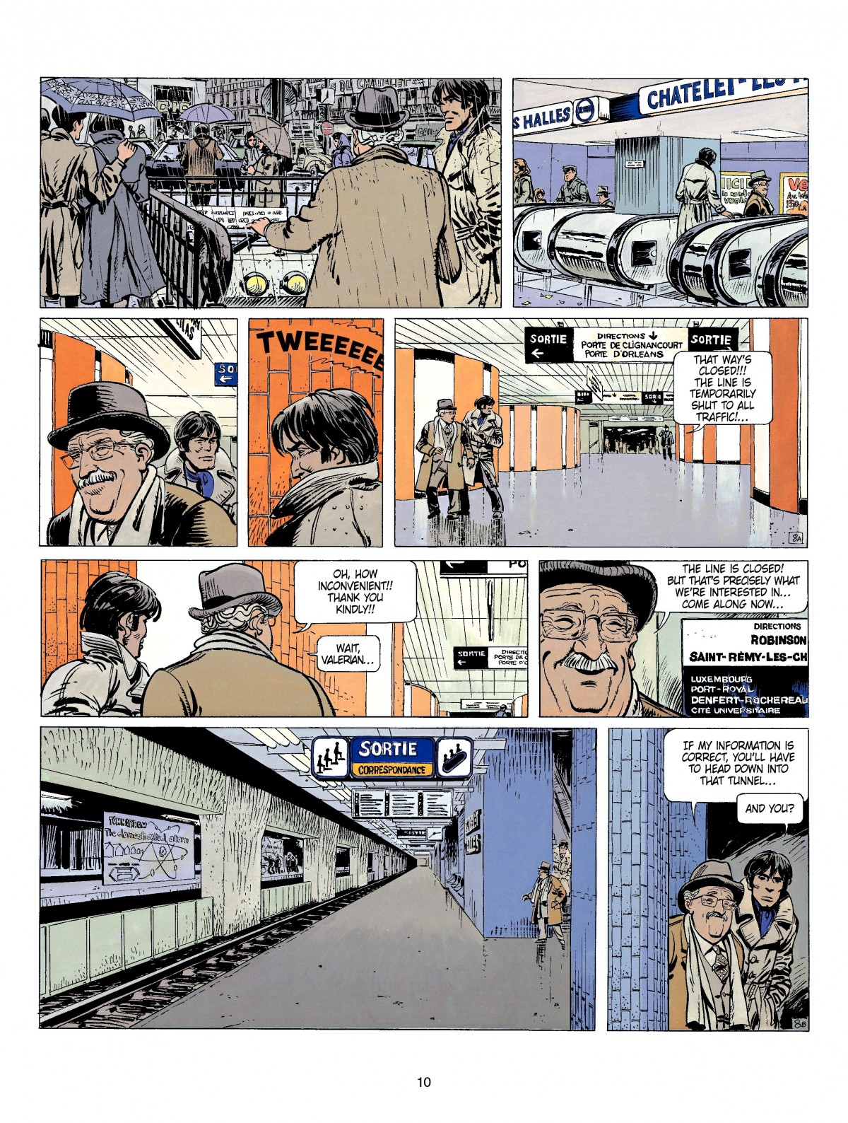 Read online Valerian and Laureline comic -  Issue #9 - 10