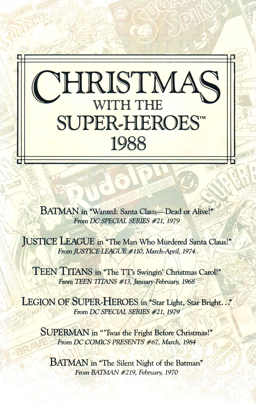 Read online Christmas With the Super-Heroes comic -  Issue #1 - 3